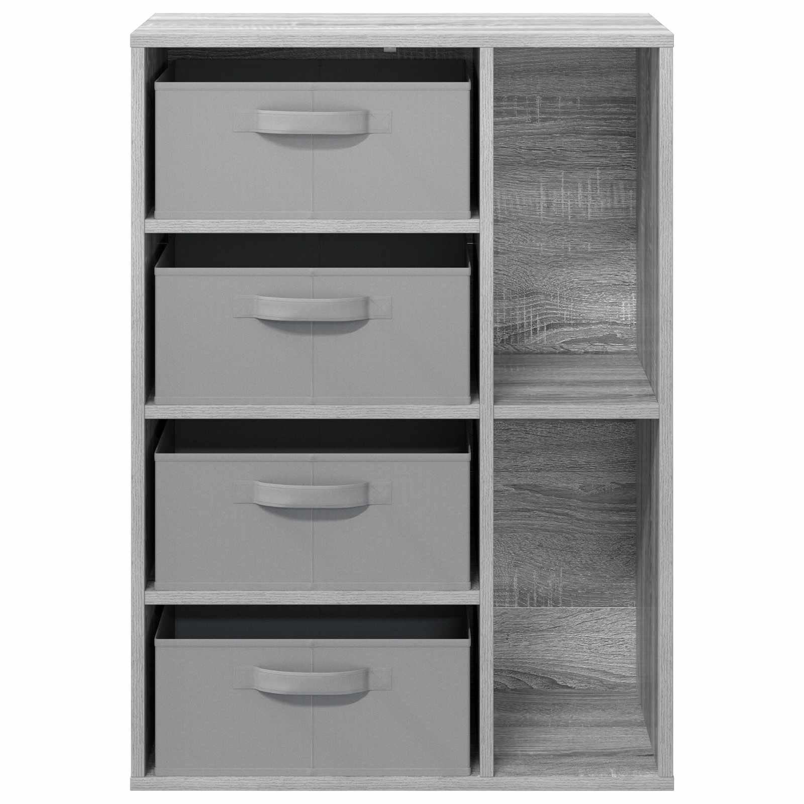 vidaXL Bufet Szary Sonoma 60 x 33,5 x 84 cm