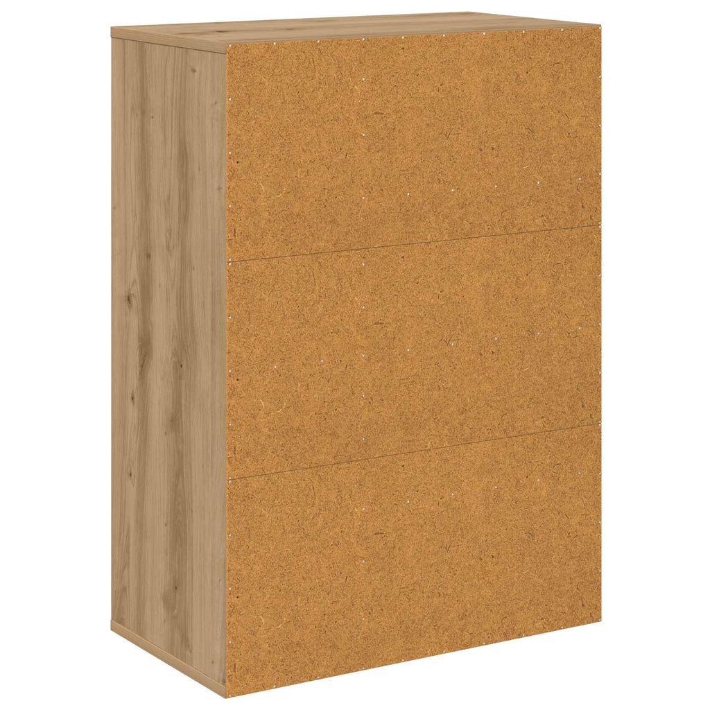 vidaXL Bufet Dąb artisan 60 x 33,5 x 84 cm