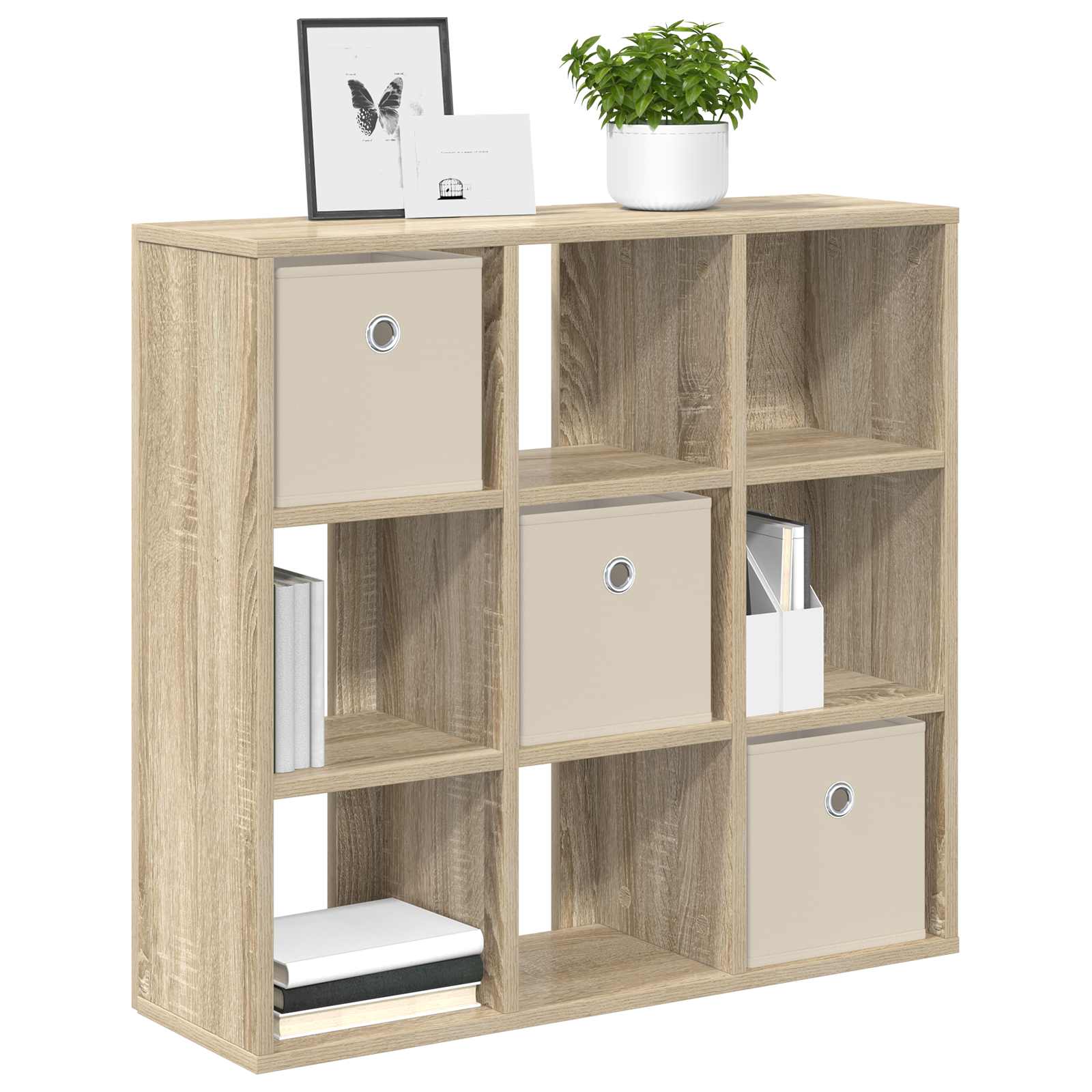 vidaXL Bufet z szufladą Dąb Sonoma 73,5 x 24 x 69,5 cm
