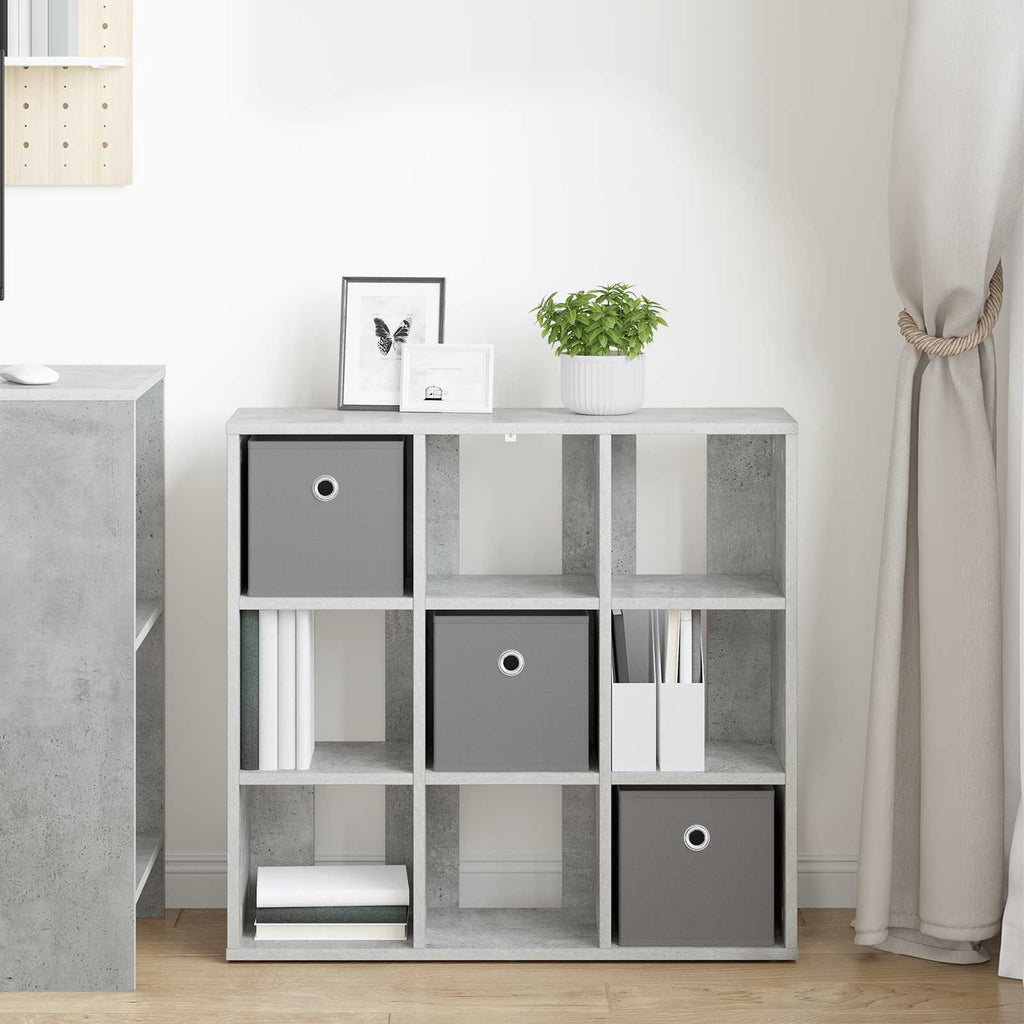 vidaXL Bufet z szufladą Betonowy szary 73,5 x 24 x 69,5 cm