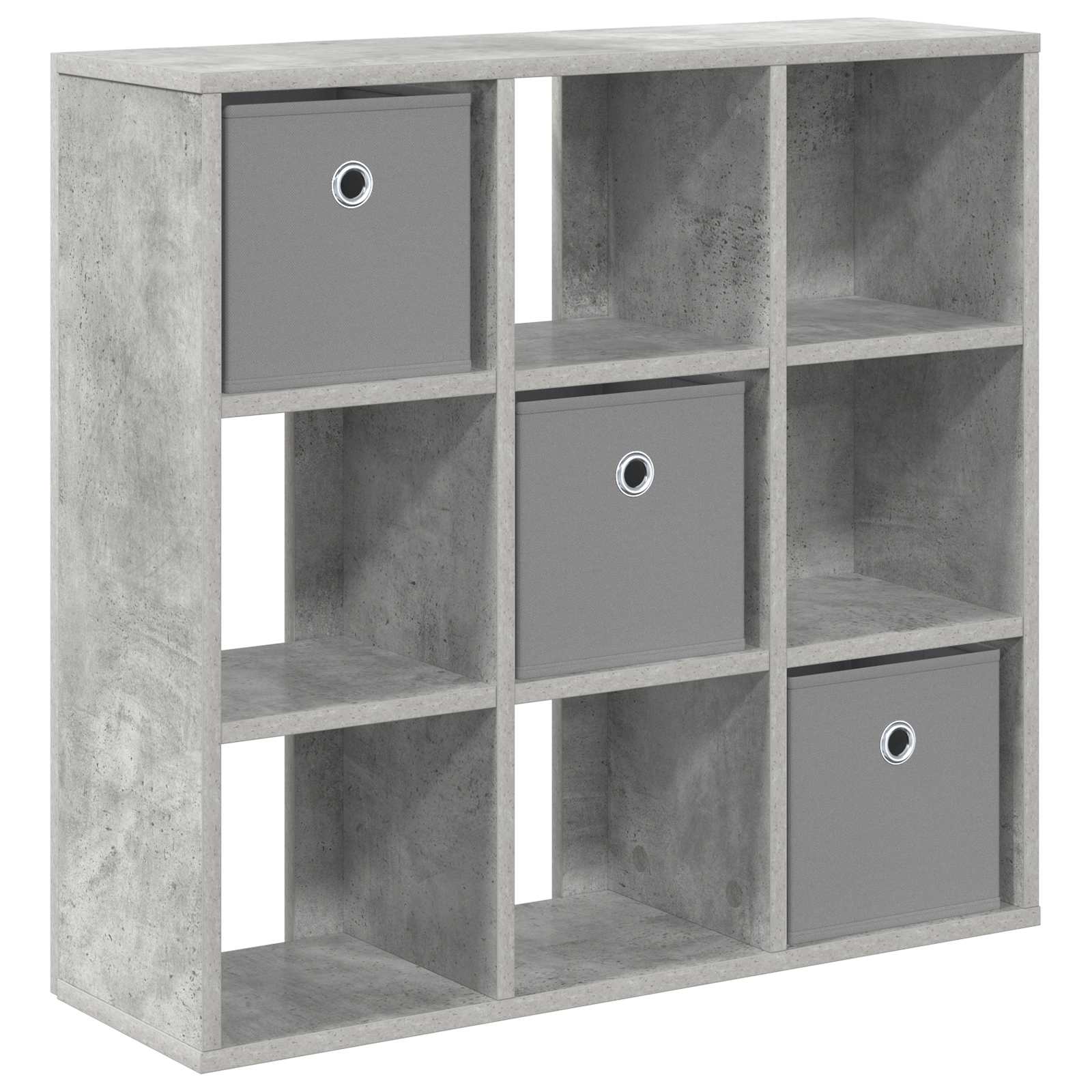 vidaXL Bufet z szufladą Betonowy szary 73,5 x 24 x 69,5 cm