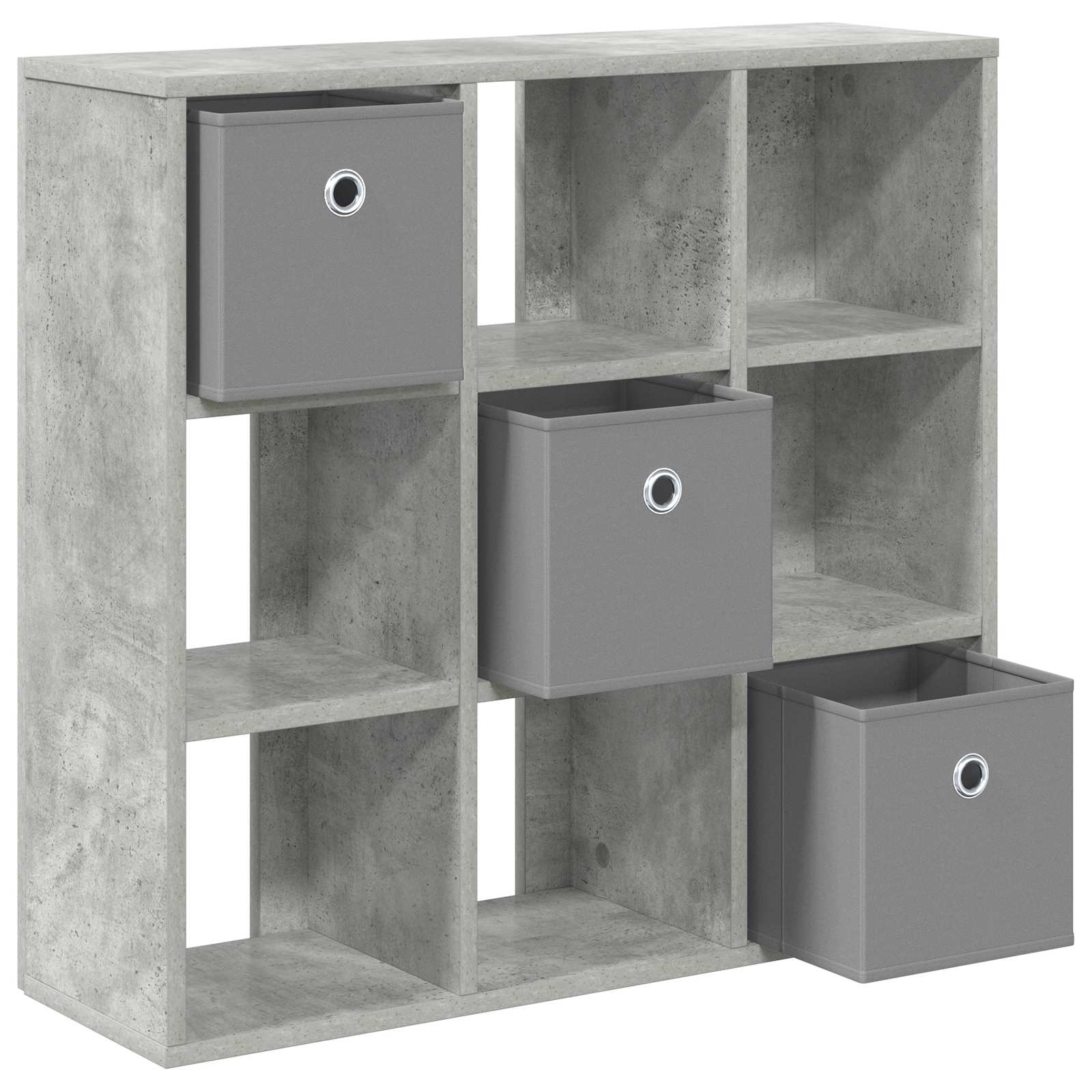 vidaXL Bufet z szufladą Betonowy szary 73,5 x 24 x 69,5 cm