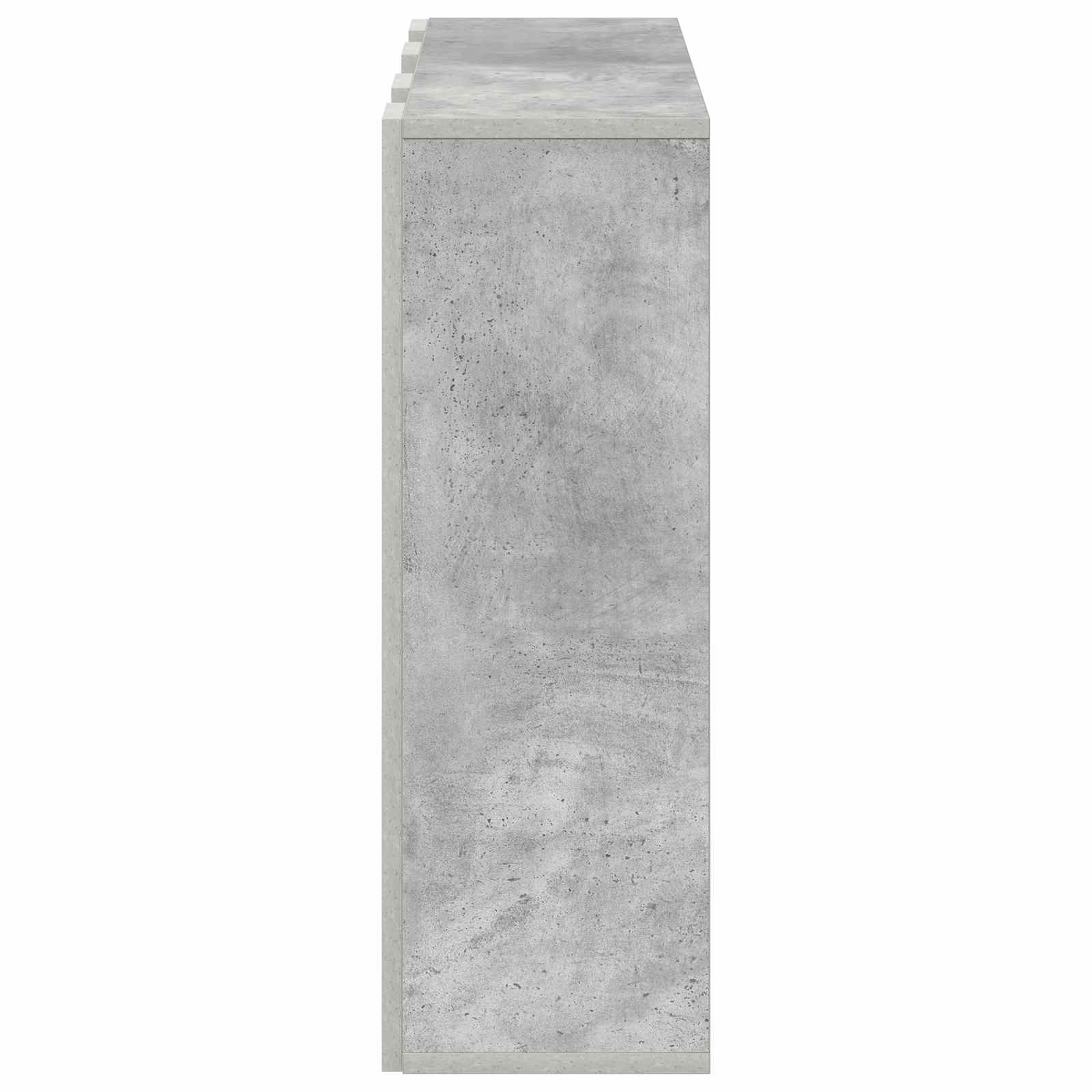 vidaXL Bufet z szufladą Betonowy szary 73,5 x 24 x 69,5 cm