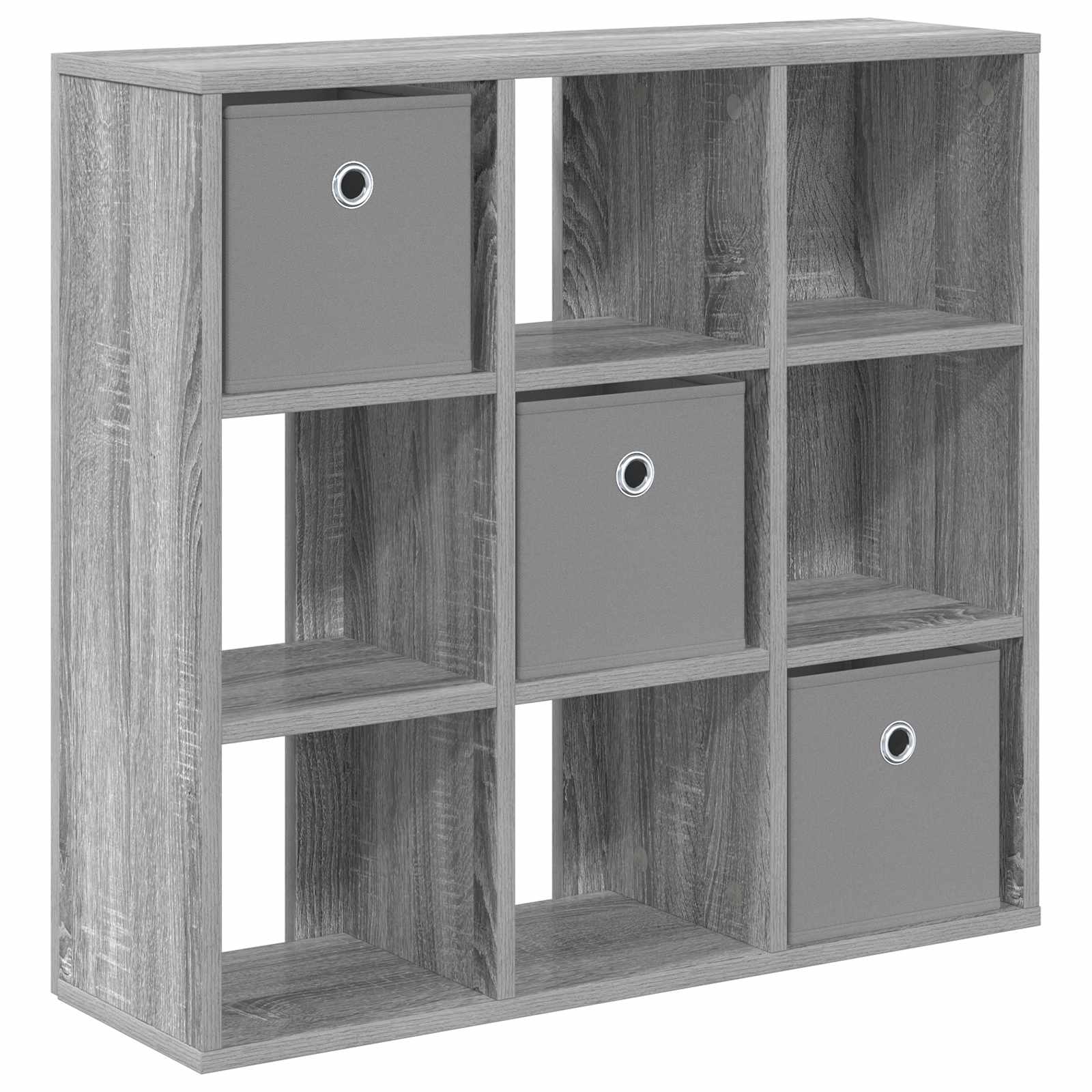 vidaXL Bufet z szufladą Szary Sonoma 73,5 x 24 x 69,5 cm
