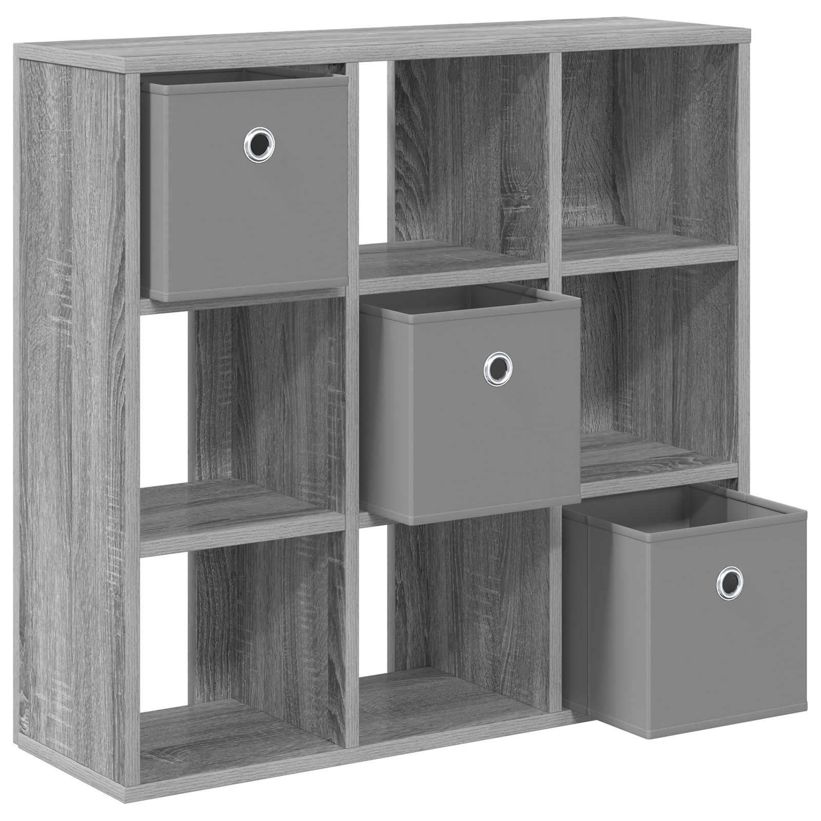 vidaXL Bufet z szufladą Szary Sonoma 73,5 x 24 x 69,5 cm