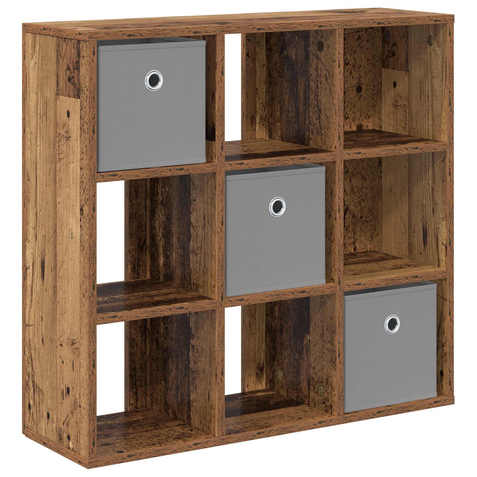 vidaXL Bufet z szufladą Stare drewno 73,5 x 24 x 69,5 cm