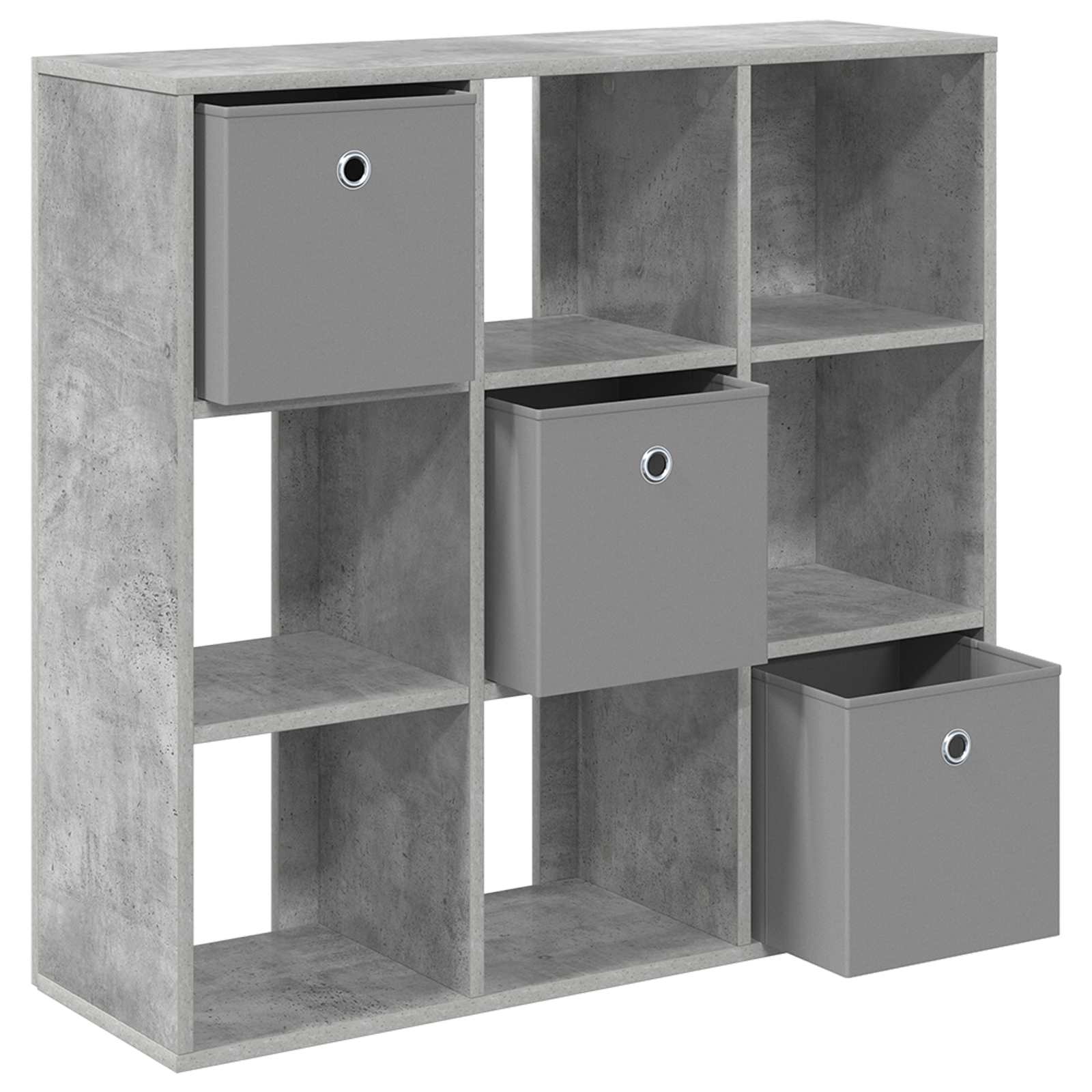 vidaXL Bufet z szufladą Betonowy szary 88,5 x 29 x 84,5 cm