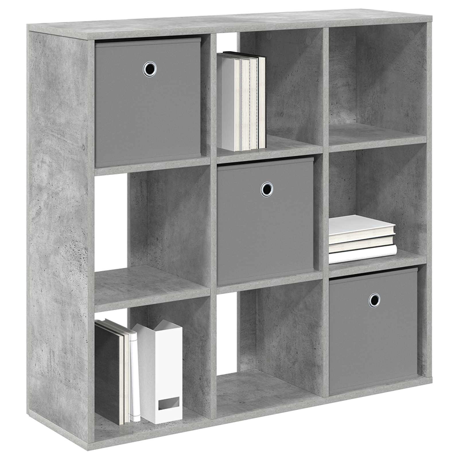 vidaXL Bufet z szufladą Betonowy szary 88,5 x 29 x 84,5 cm