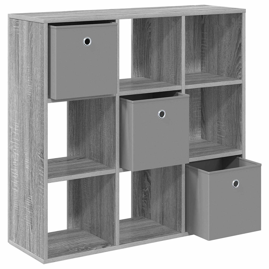 vidaXL Bufet z szufladą Szary Sonoma 88,5 x 29 x 84,5 cm