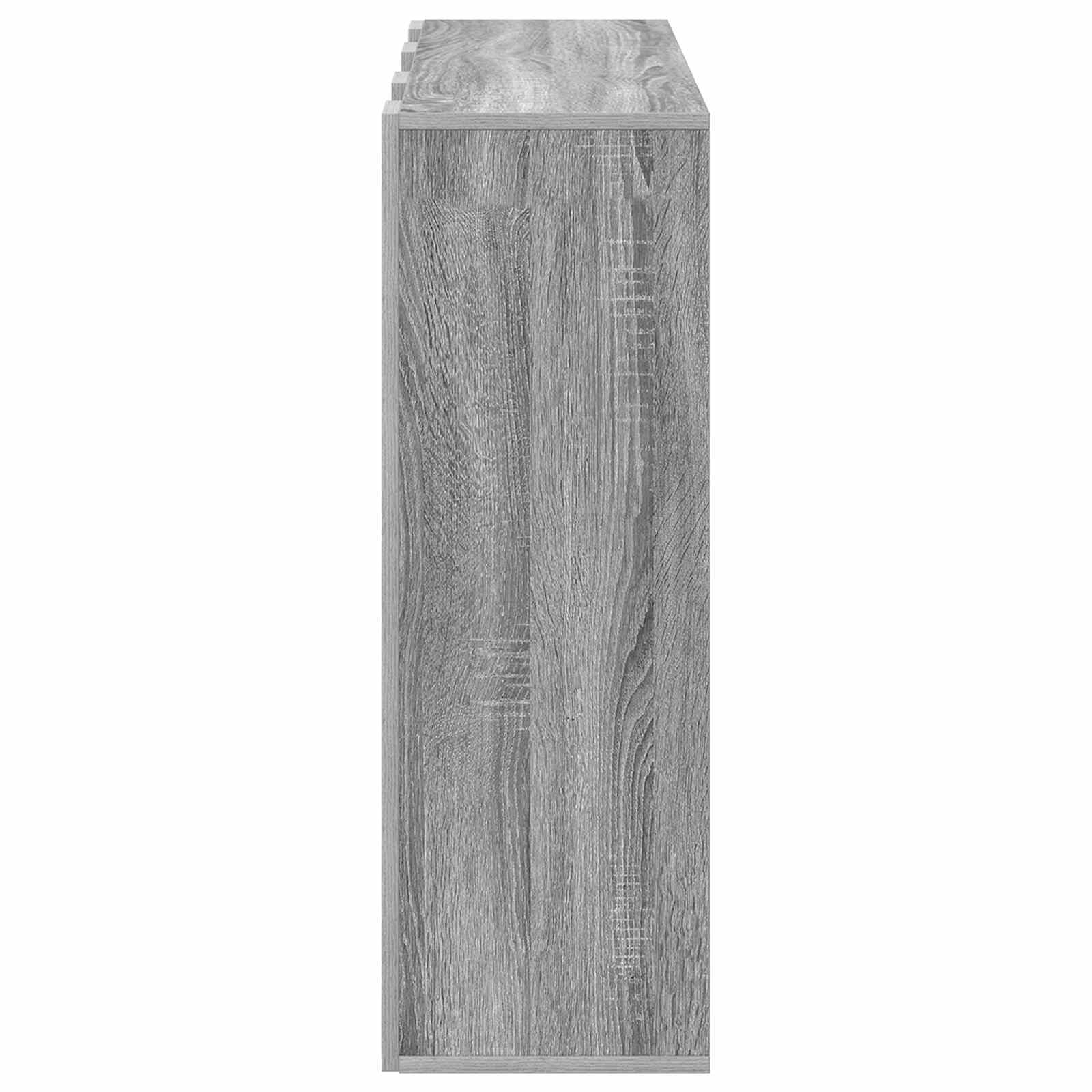 vidaXL Bufet z szufladą Szary Sonoma 88,5 x 29 x 84,5 cm