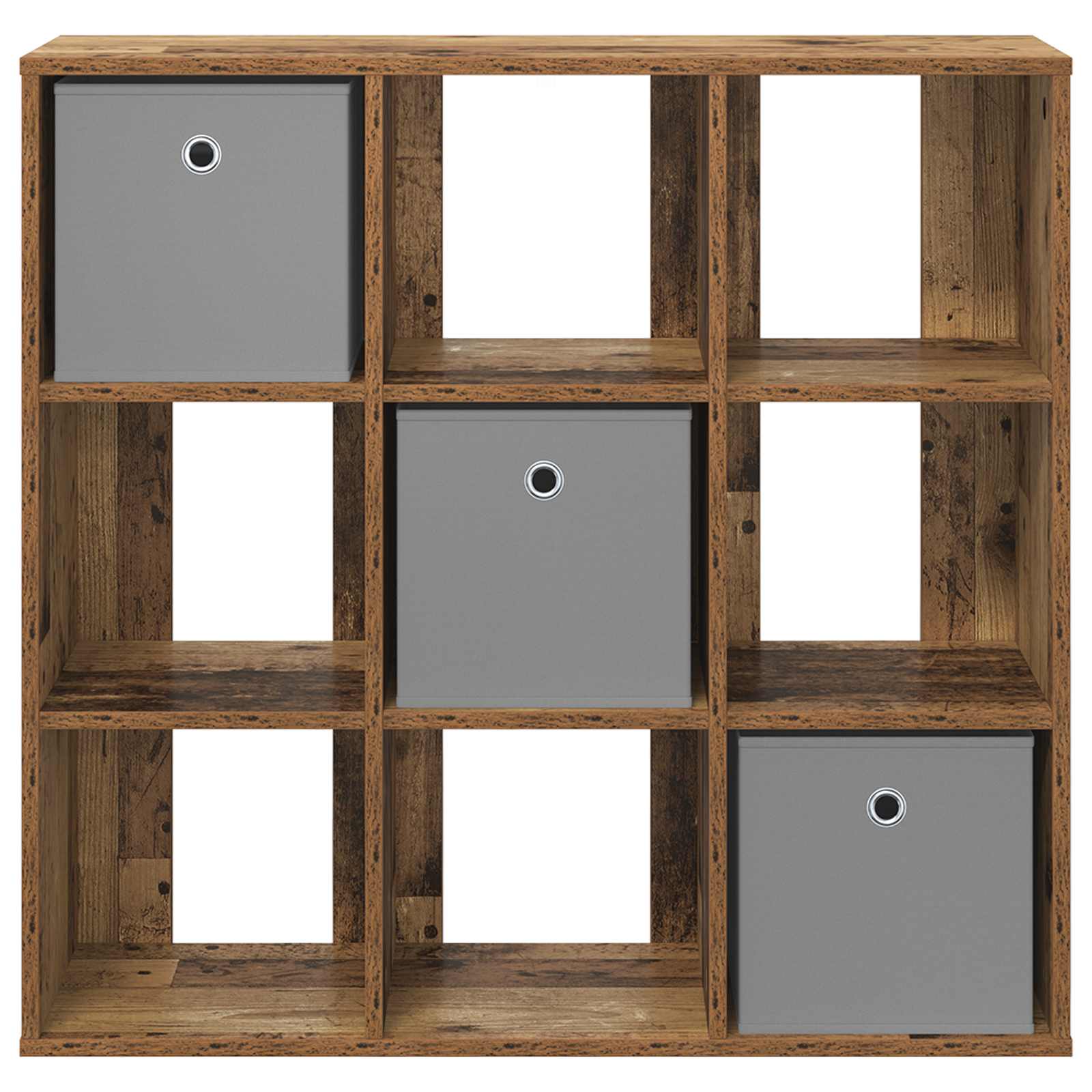 vidaXL Bufet z szufladą Stare drewno 88,5 x 29 x 84,5 cm