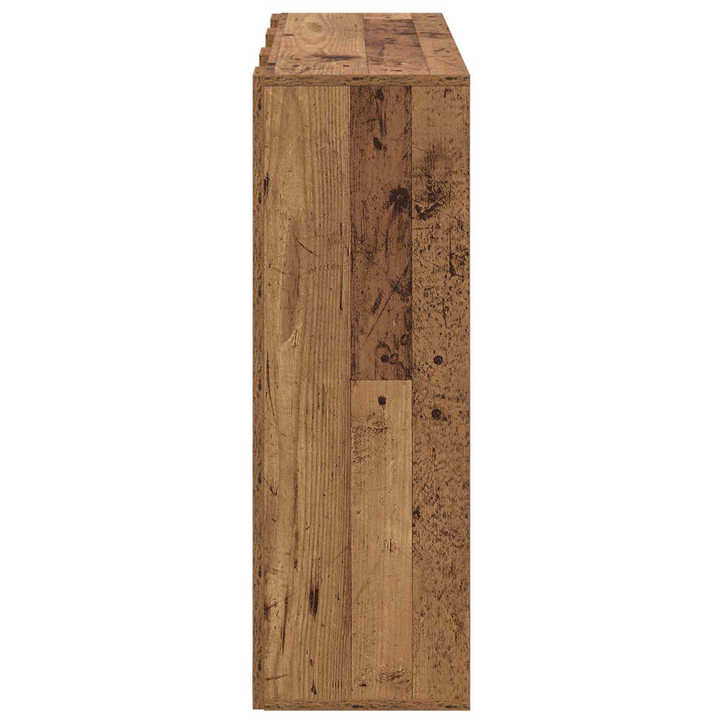 vidaXL Bufet z szufladą Stare drewno 88,5 x 29 x 84,5 cm