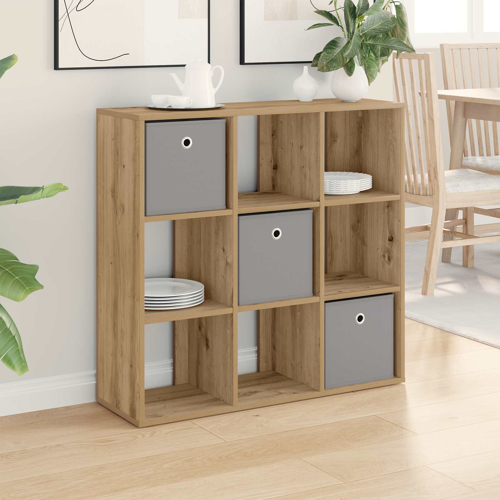 vidaXL Bufet Dąb rzemieślniczy 88,5 x 29 x 84,5 cm