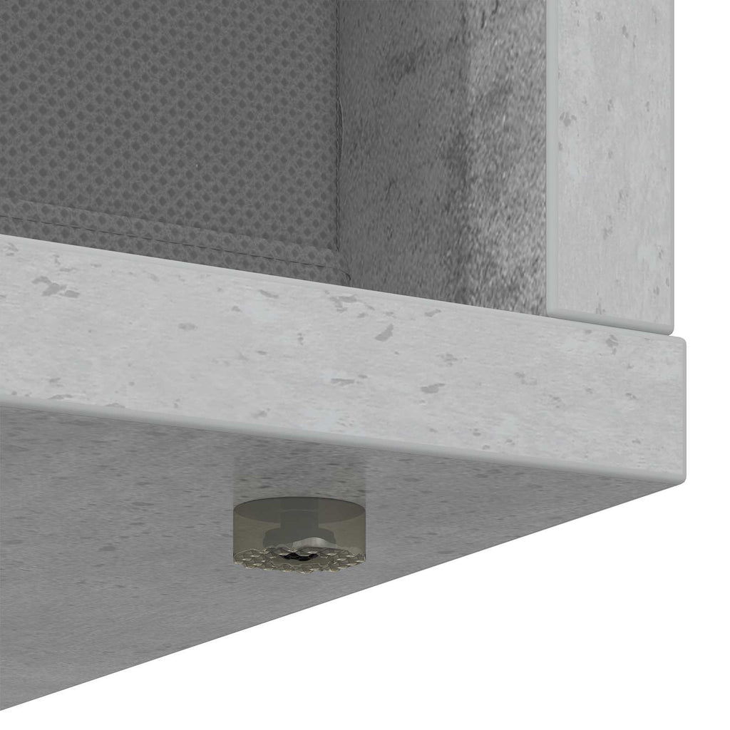 vidaXL Bufet z szufladą Betonowy szary 102 x 31 x 99,5 cm