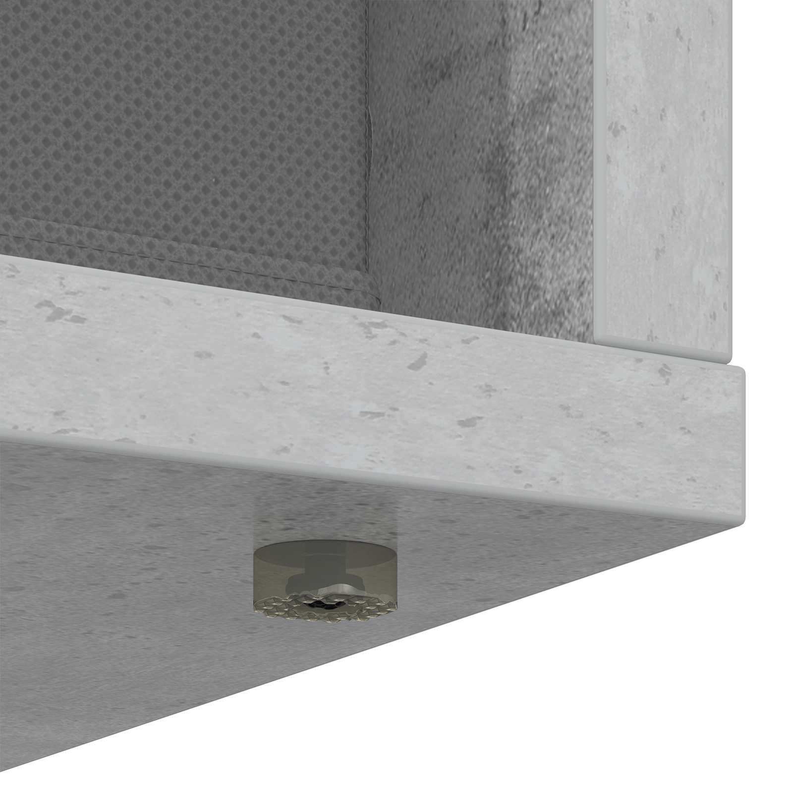 vidaXL Bufet z szufladą Betonowy szary 102 x 31 x 99,5 cm