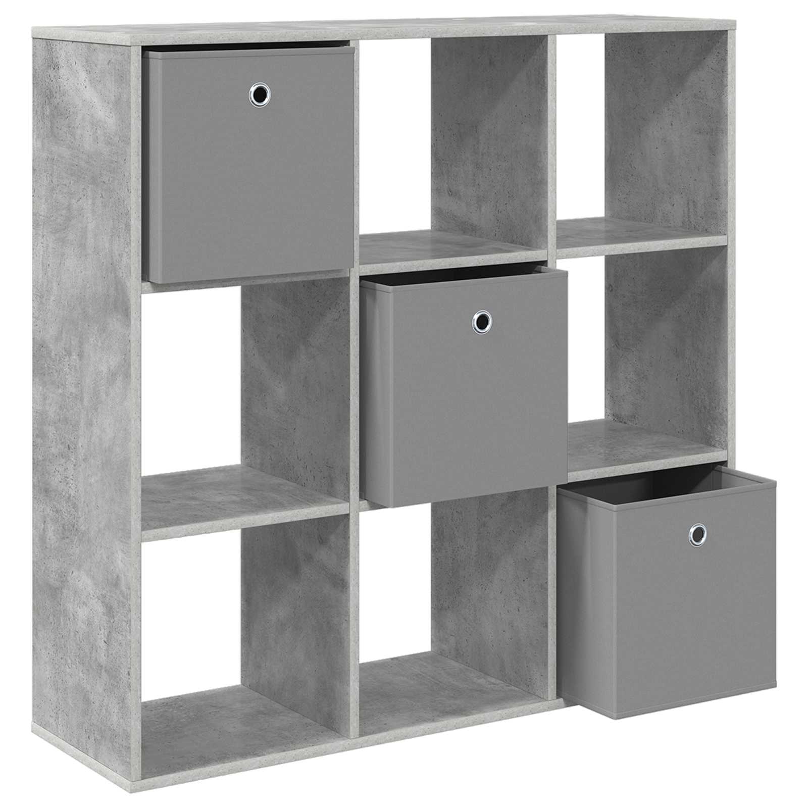 vidaXL Bufet z szufladą Betonowy szary 102 x 31 x 99,5 cm