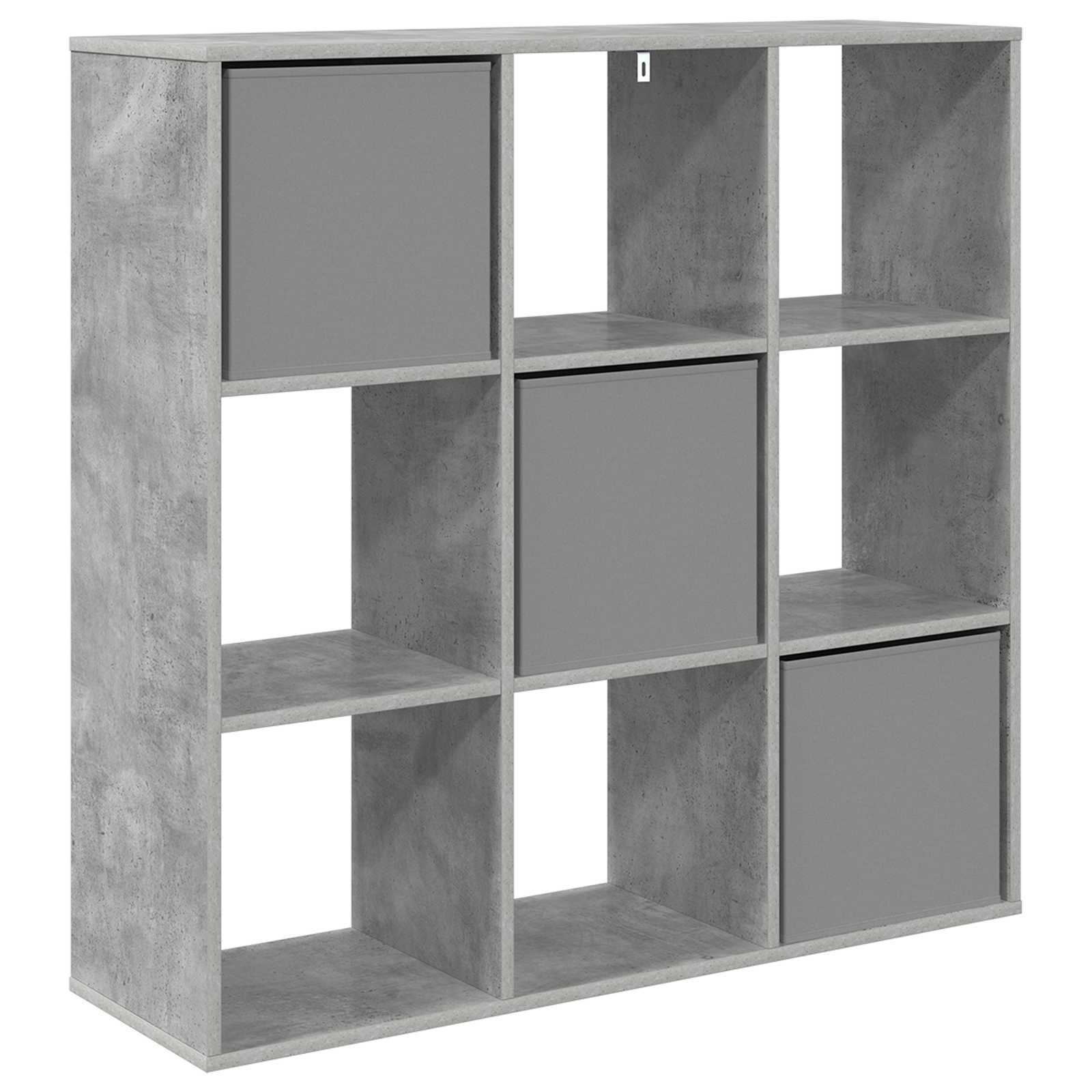vidaXL Bufet z szufladą Betonowy szary 102 x 31 x 99,5 cm