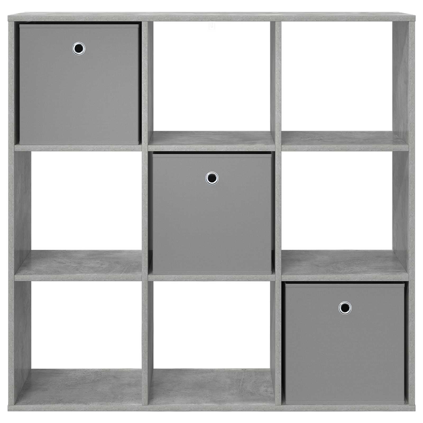 vidaXL Bufet z szufladą Betonowy szary 102 x 31 x 99,5 cm