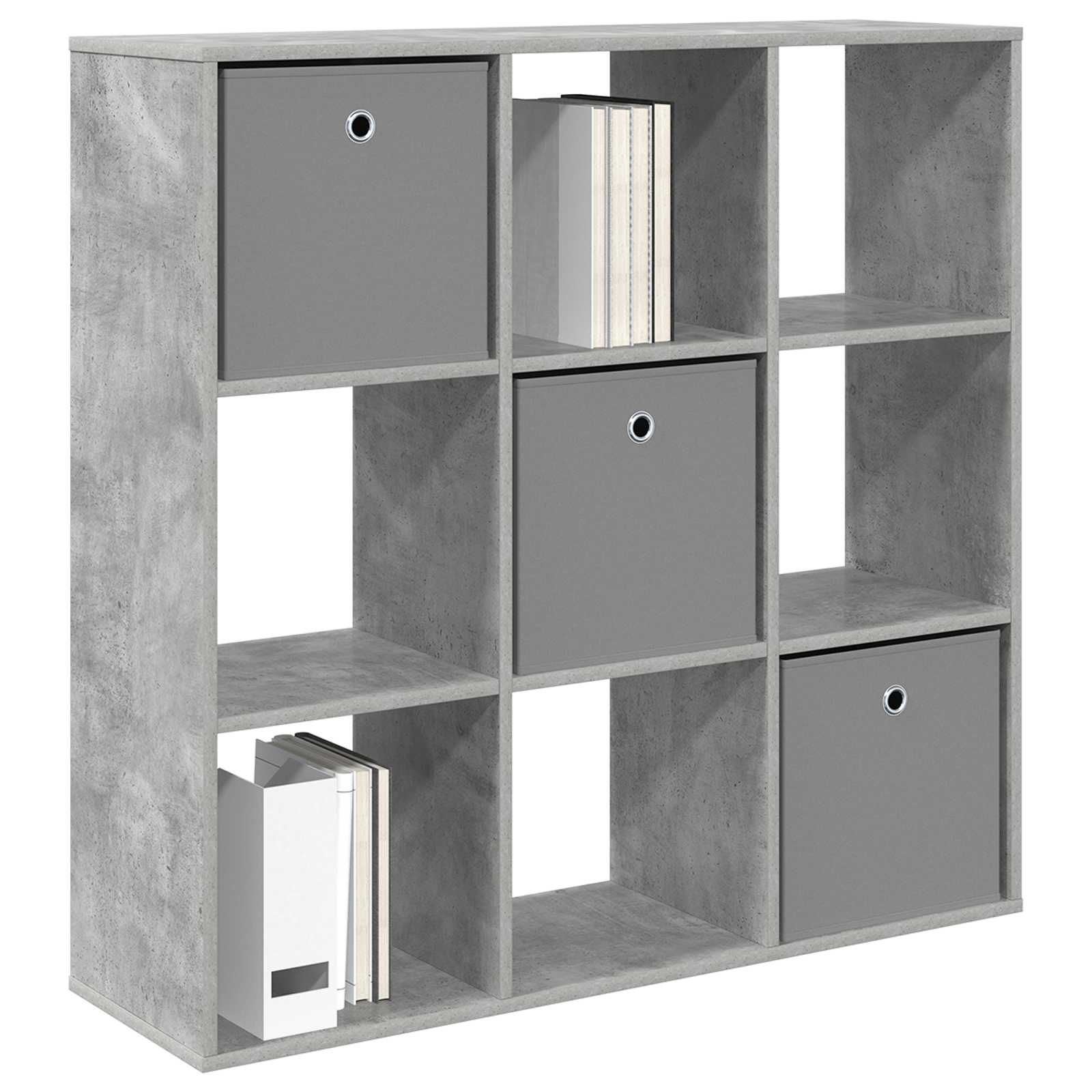 vidaXL Bufet z szufladą Betonowy szary 102 x 31 x 99,5 cm