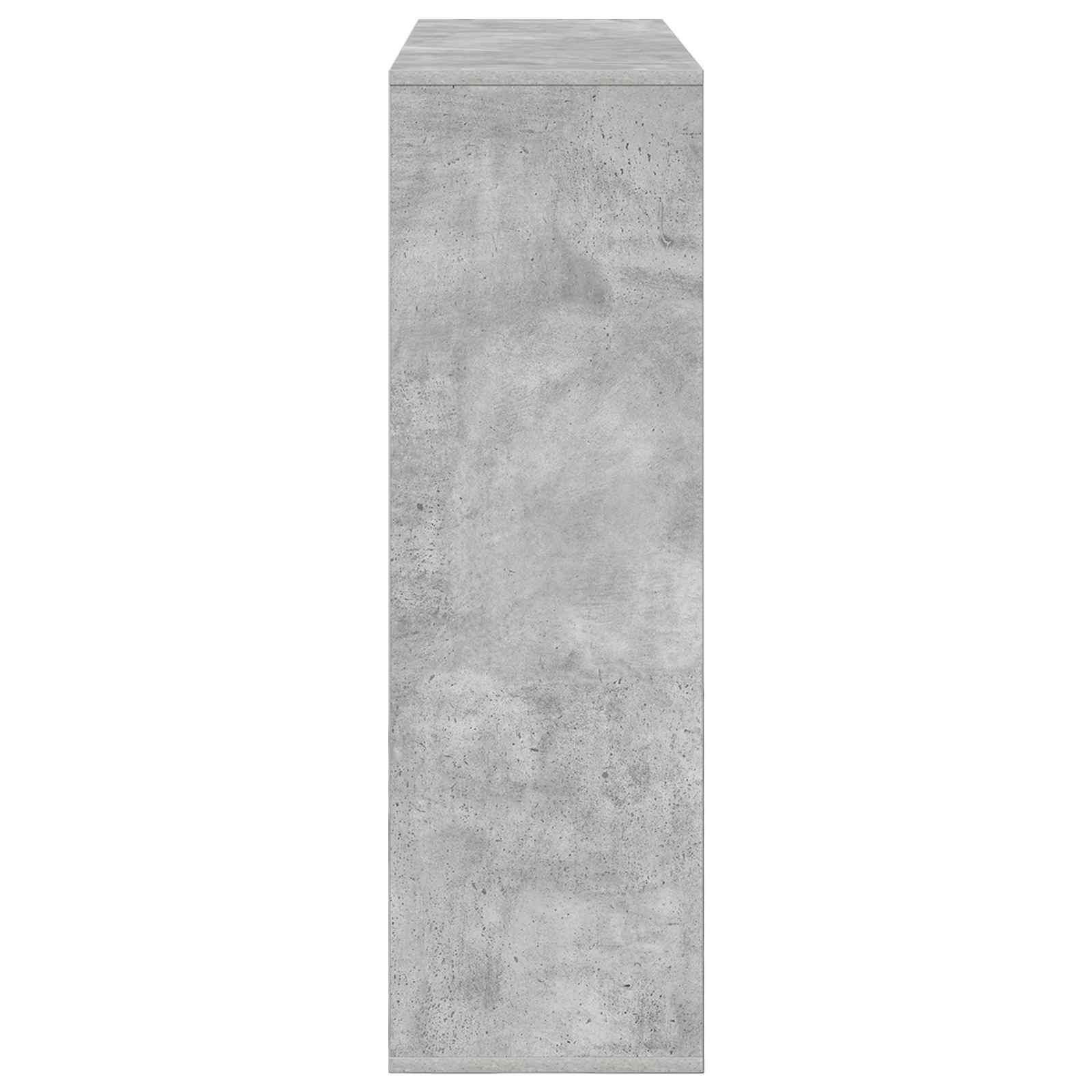 vidaXL Bufet z szufladą Betonowy szary 102 x 31 x 99,5 cm