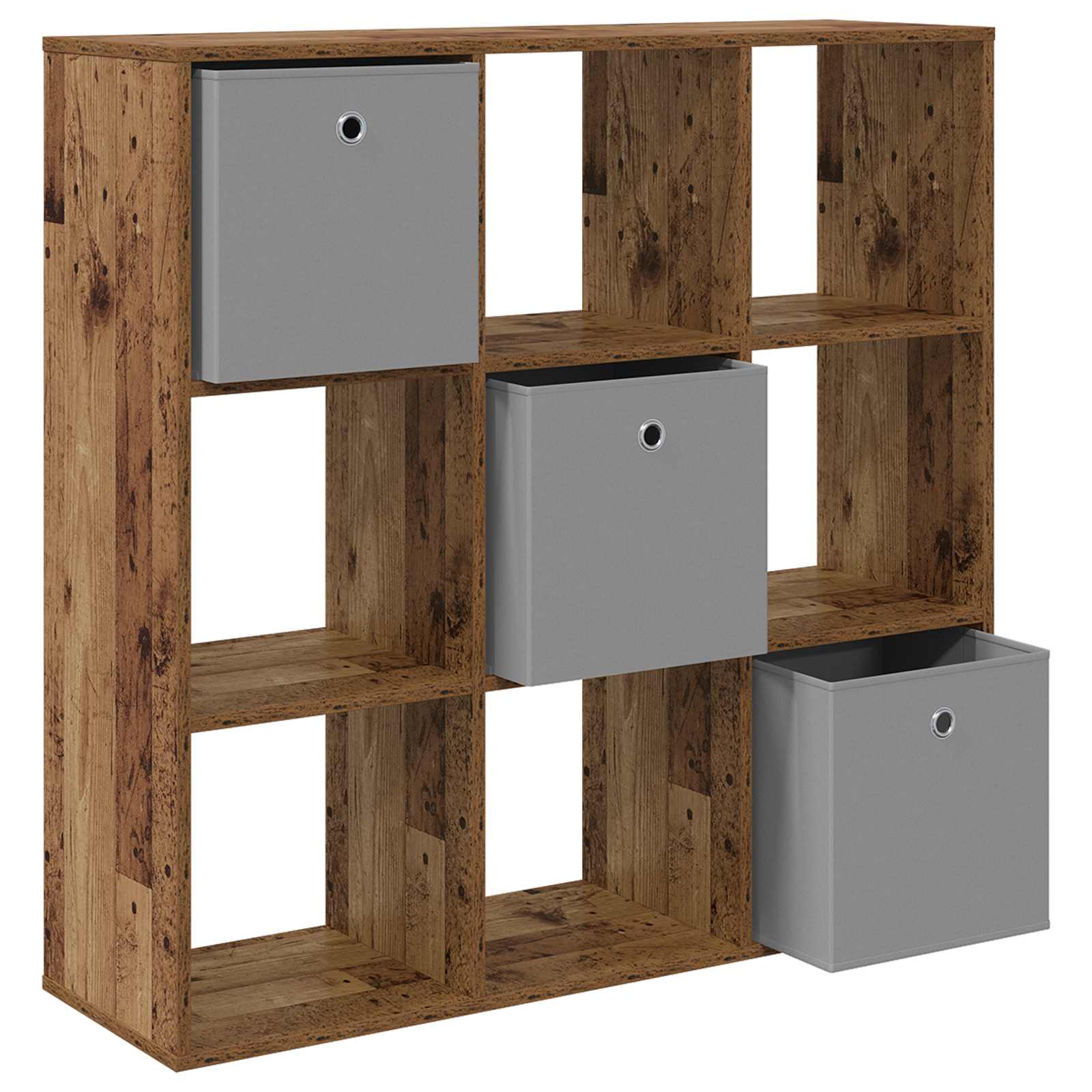 vidaXL Bufet z szufladą Stare drewno 102 x 31 x 99,5 cm