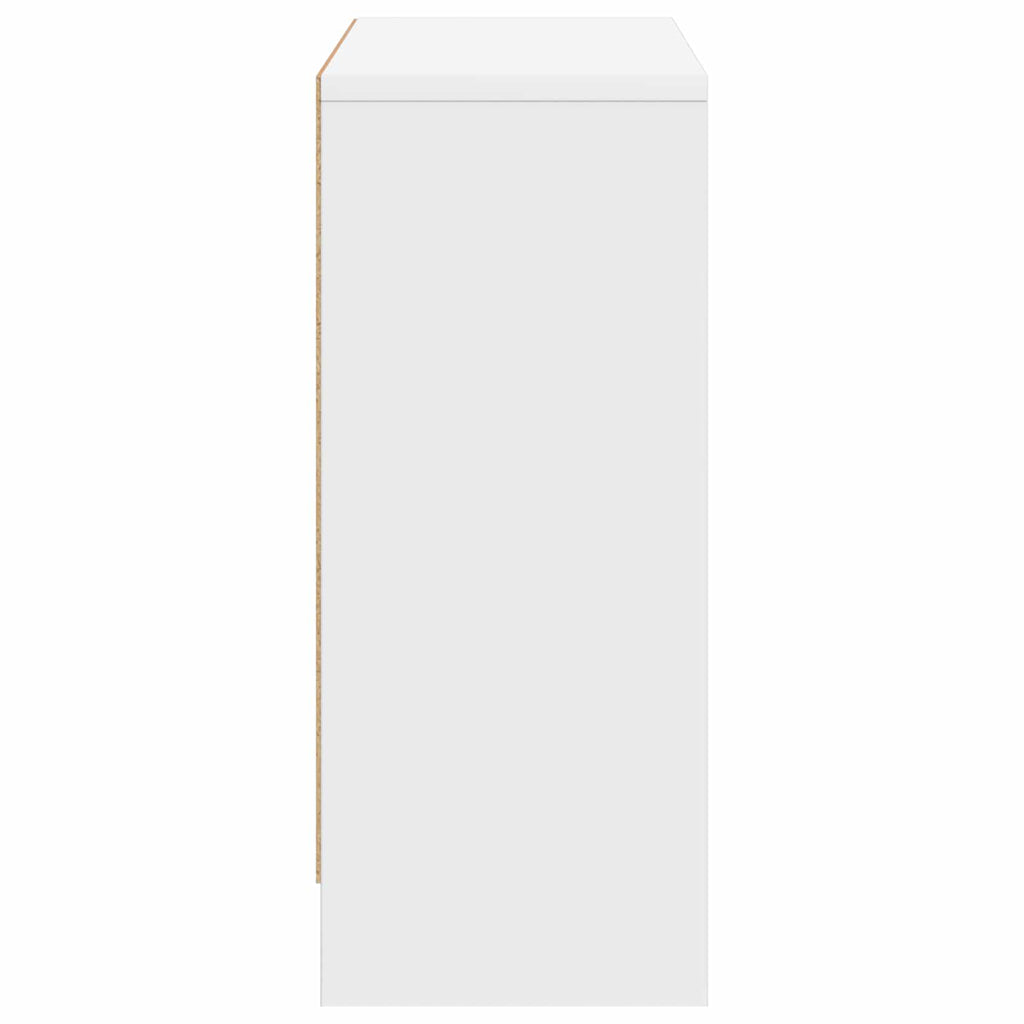 vidaXL Bufet z szufladą Biały 73,5 x 22,5 x 53,5 cm