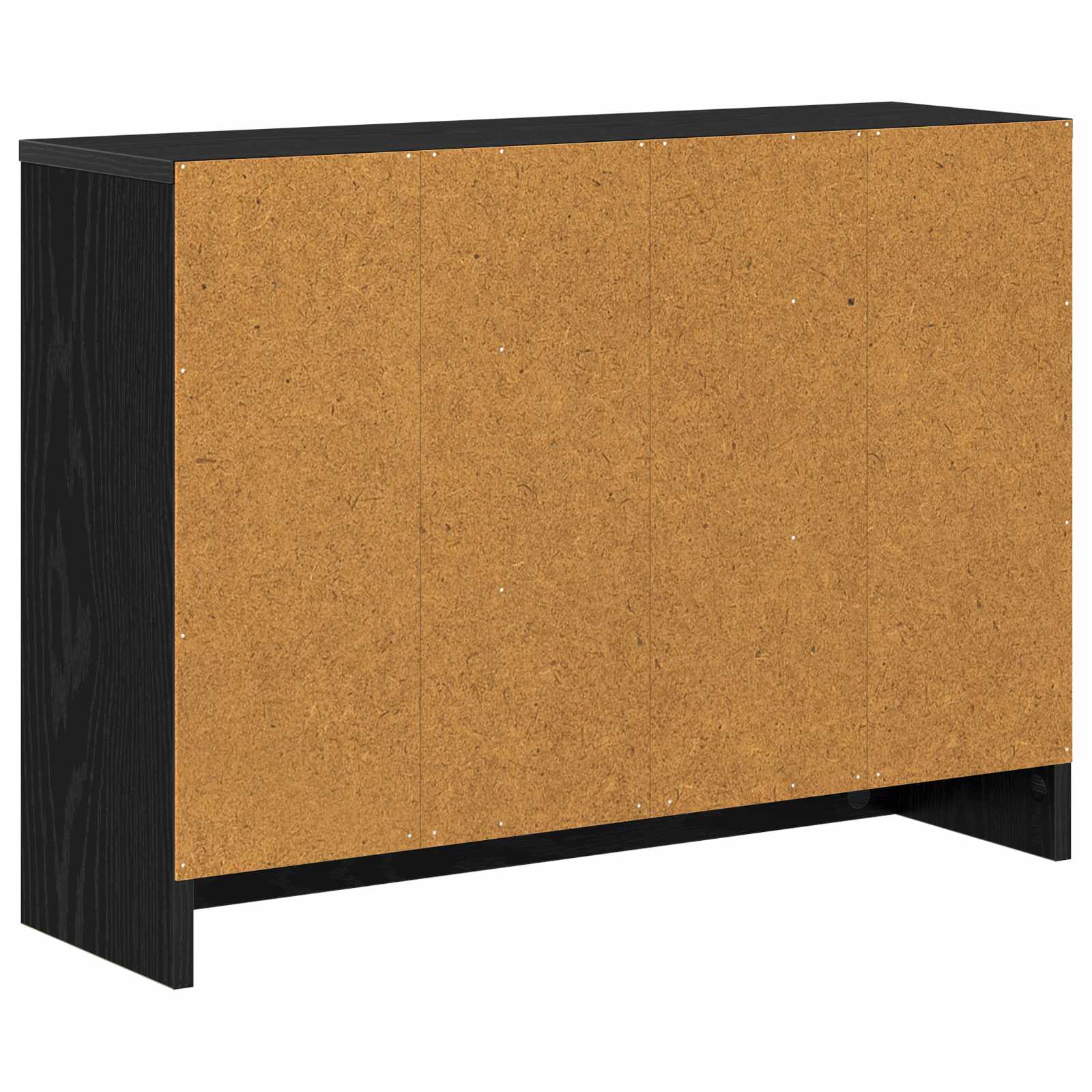vidaXL Bufet z szufladą Czarny Dąb 73,5 x 22,5 x 53,5 cm
