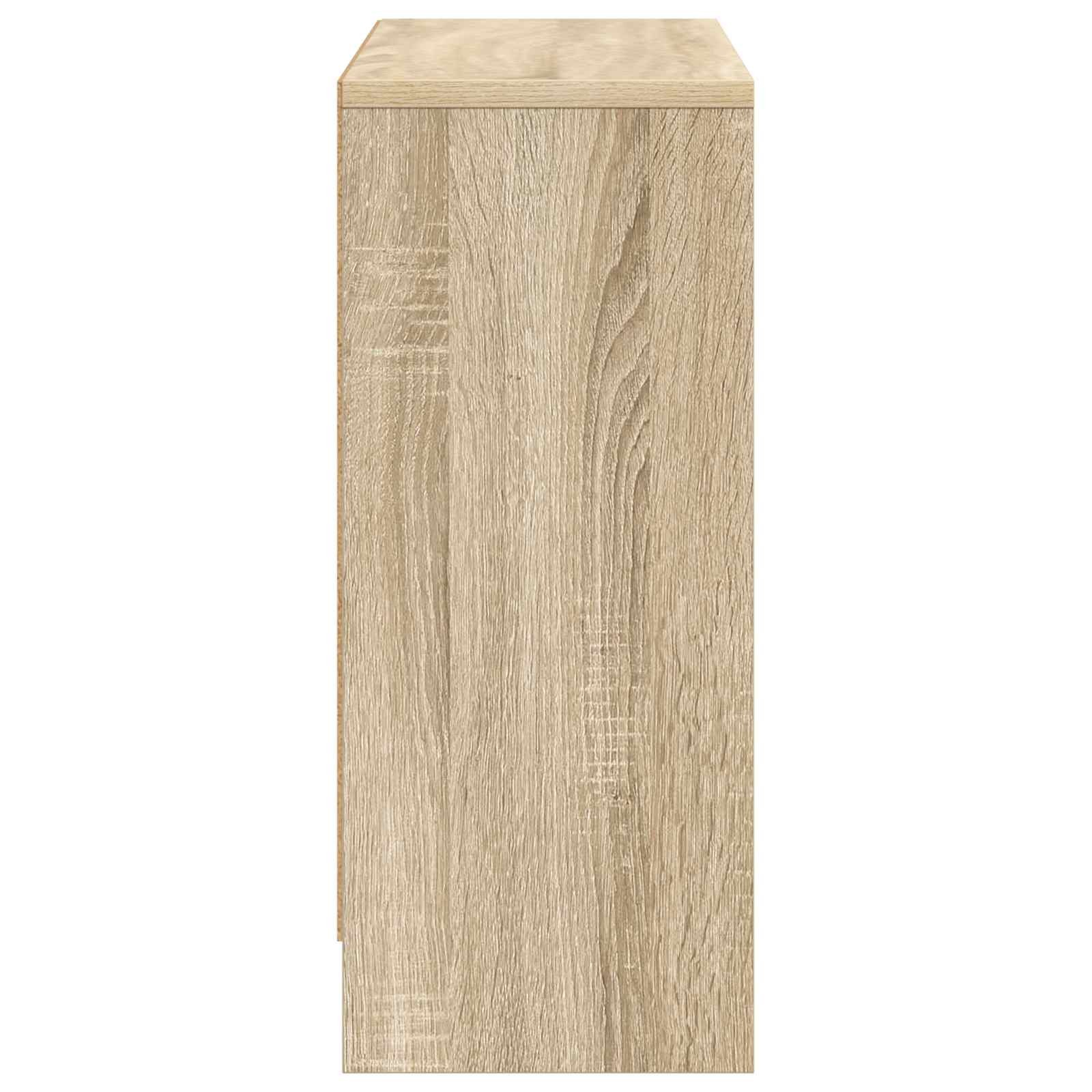 vidaXL Bufet z szufladą Dąb Sonoma 73,5 x 22,5 x 53,5 cm