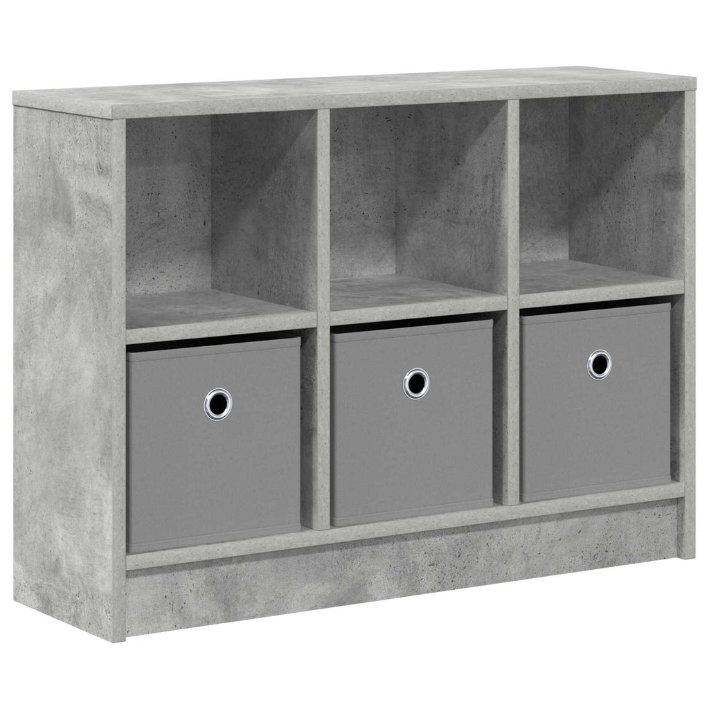 vidaXL Bufet z szufladą Betonowy szary 73,5 x 22,5 x 53,5 cm