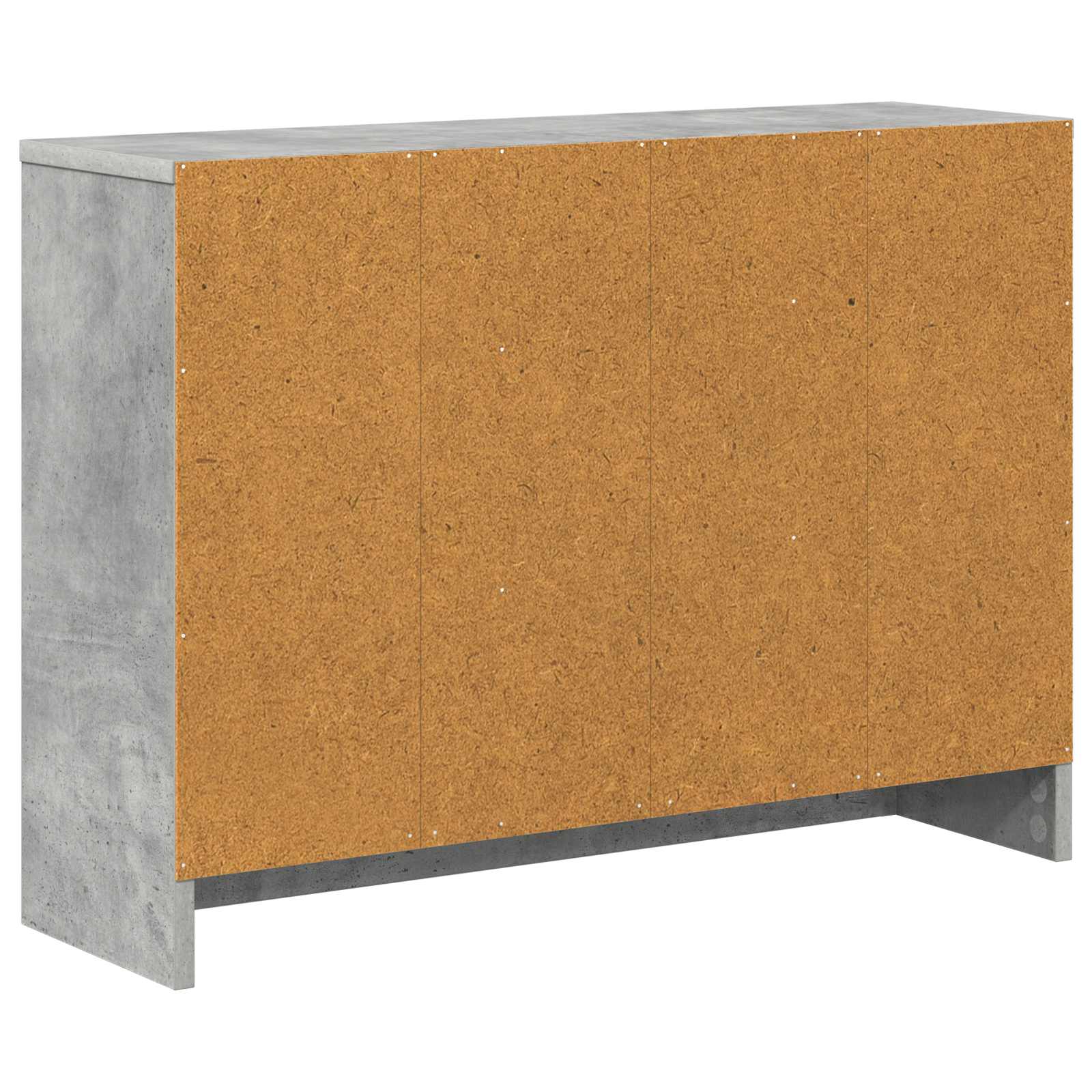 vidaXL Bufet z szufladą Betonowy szary 73,5 x 22,5 x 53,5 cm