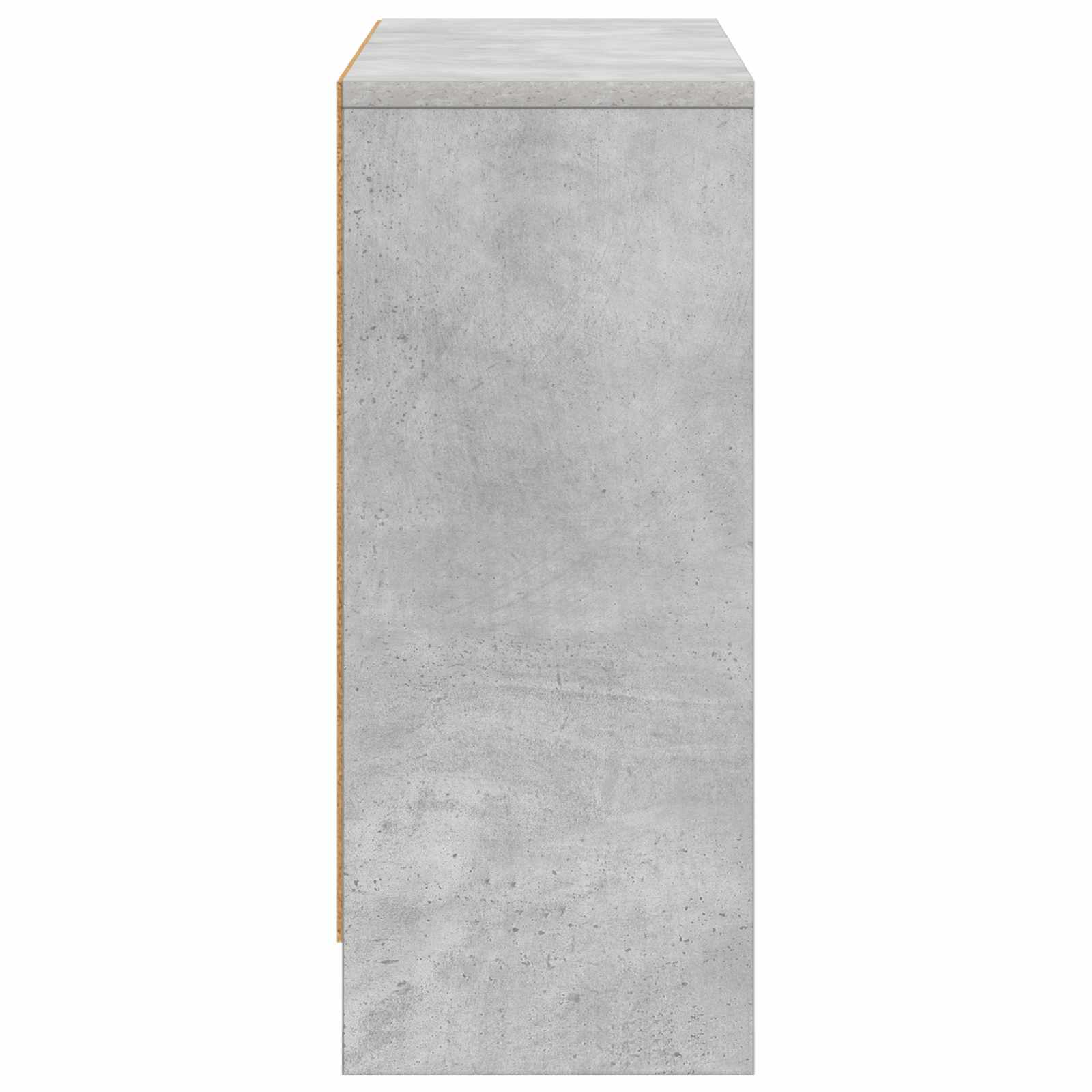 vidaXL Bufet z szufladą Betonowy szary 73,5 x 22,5 x 53,5 cm
