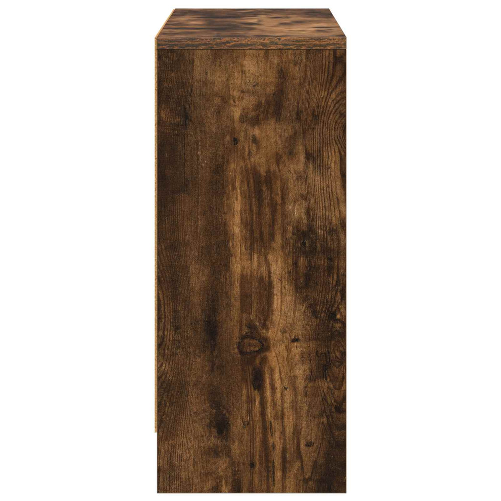 vidaXL Bufet z szufladą Dąb wędzony 73,5 x 22,5 x 53,5 cm