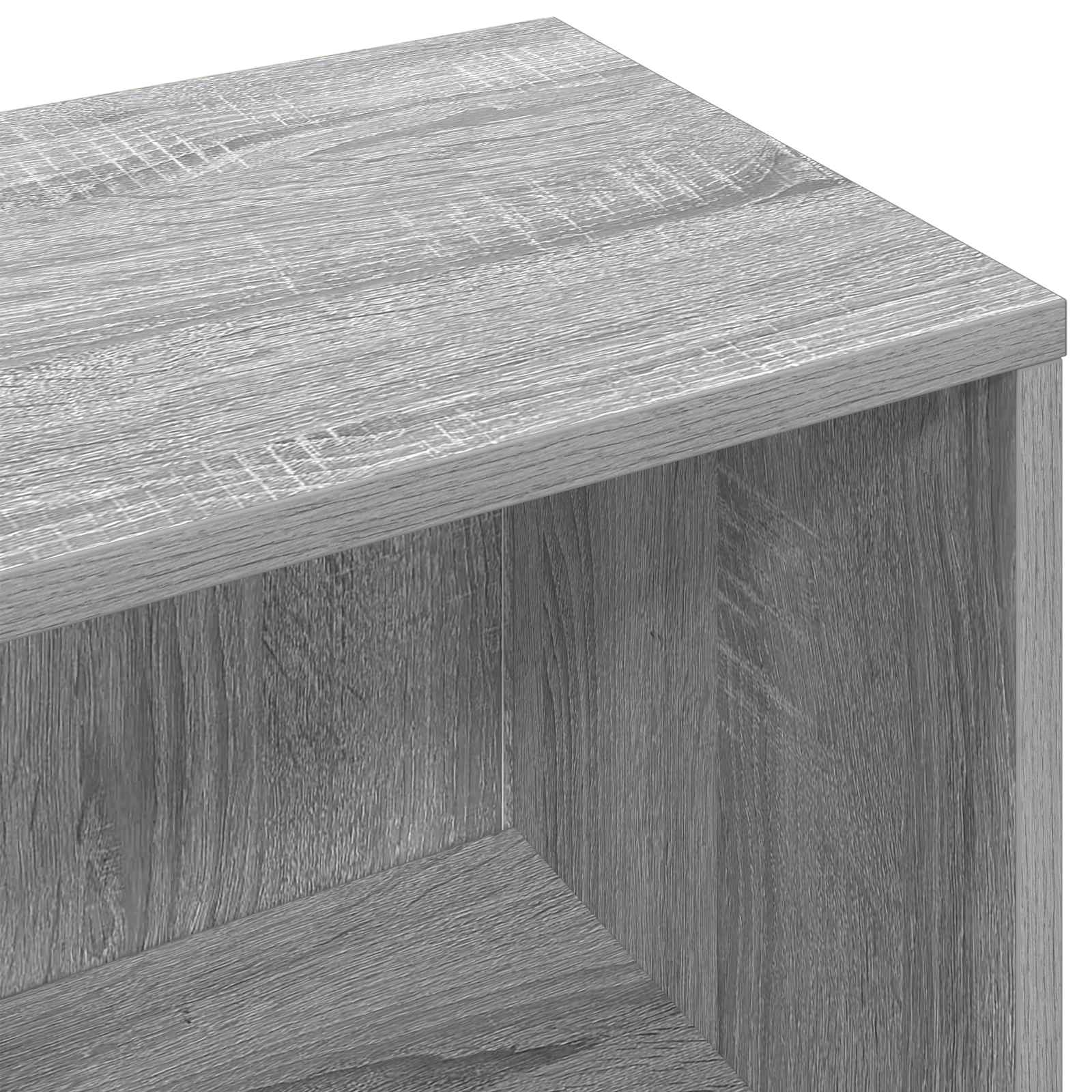vidaXL Bufet z szufladą Szary Sonoma 73,5 x 22,5 x 53,5 cm