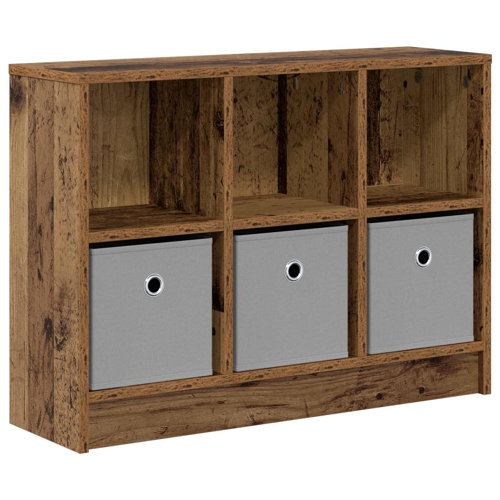 vidaXL Bufet z szufladą Stare drewno 73,5 x 22,5 x 53,5 cm