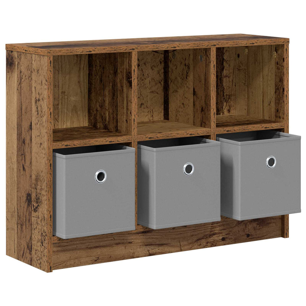 vidaXL Bufet z szufladą Stare drewno 73,5 x 22,5 x 53,5 cm