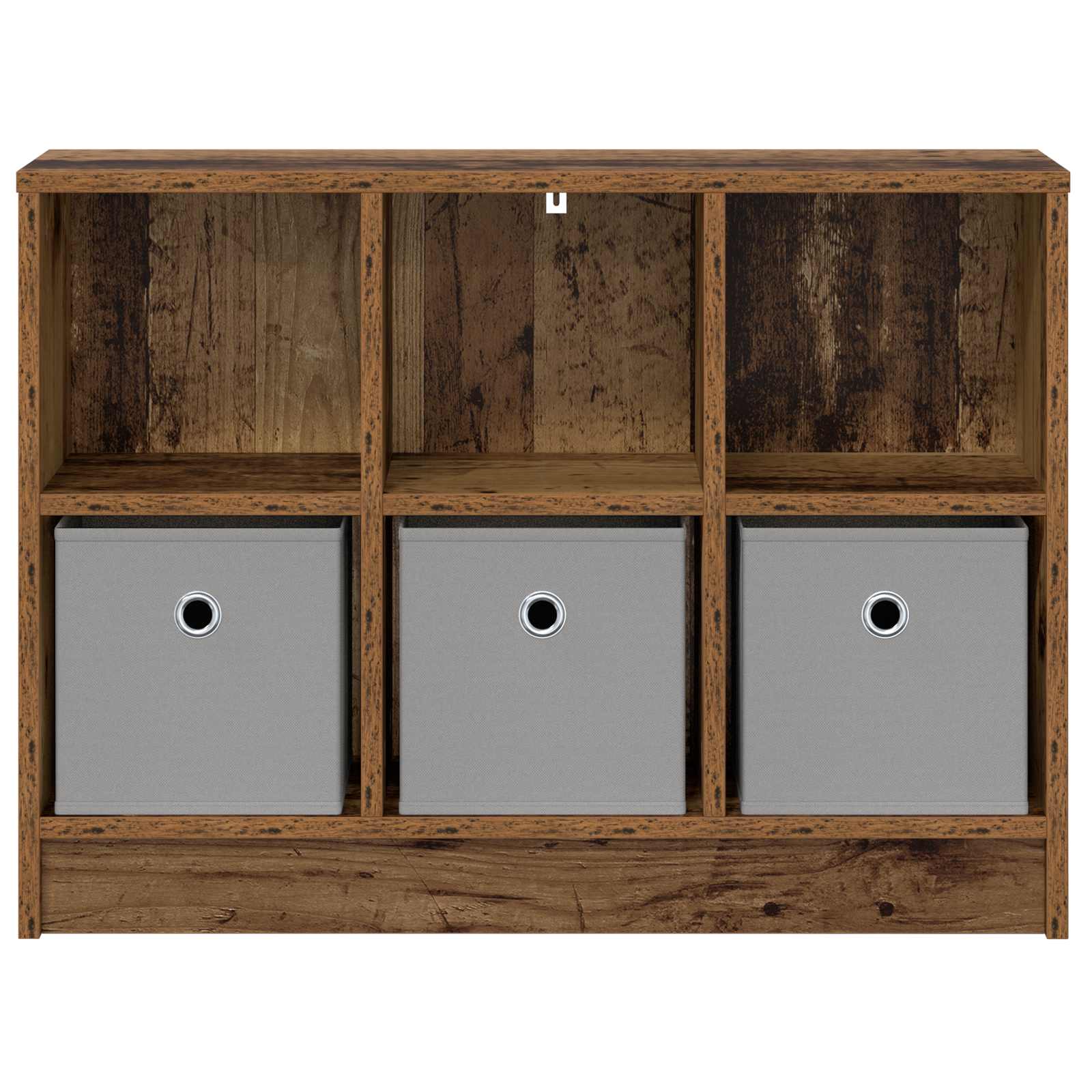 vidaXL Bufet z szufladą Stare drewno 73,5 x 22,5 x 53,5 cm