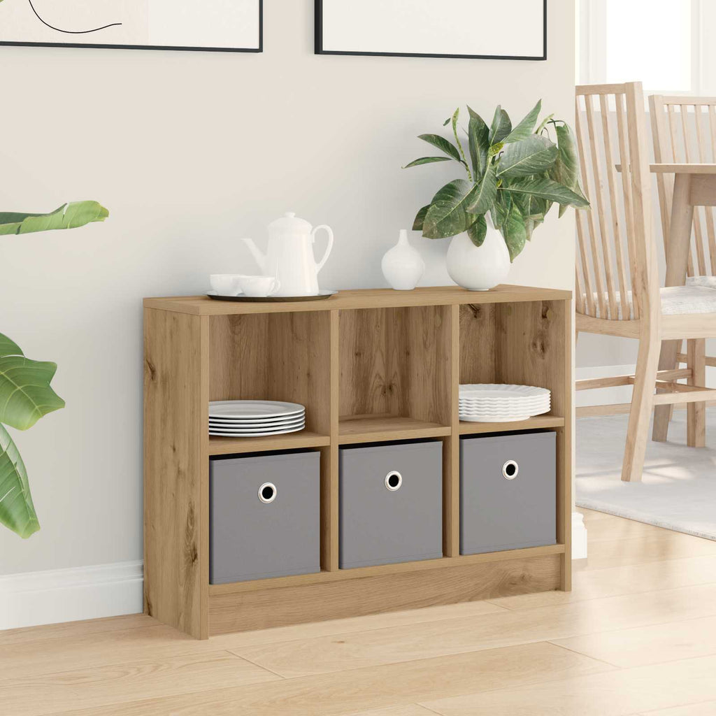 vidaXL Bufet Dąb rzemieślniczy 73,5 x 22,5 x 53,5 cm