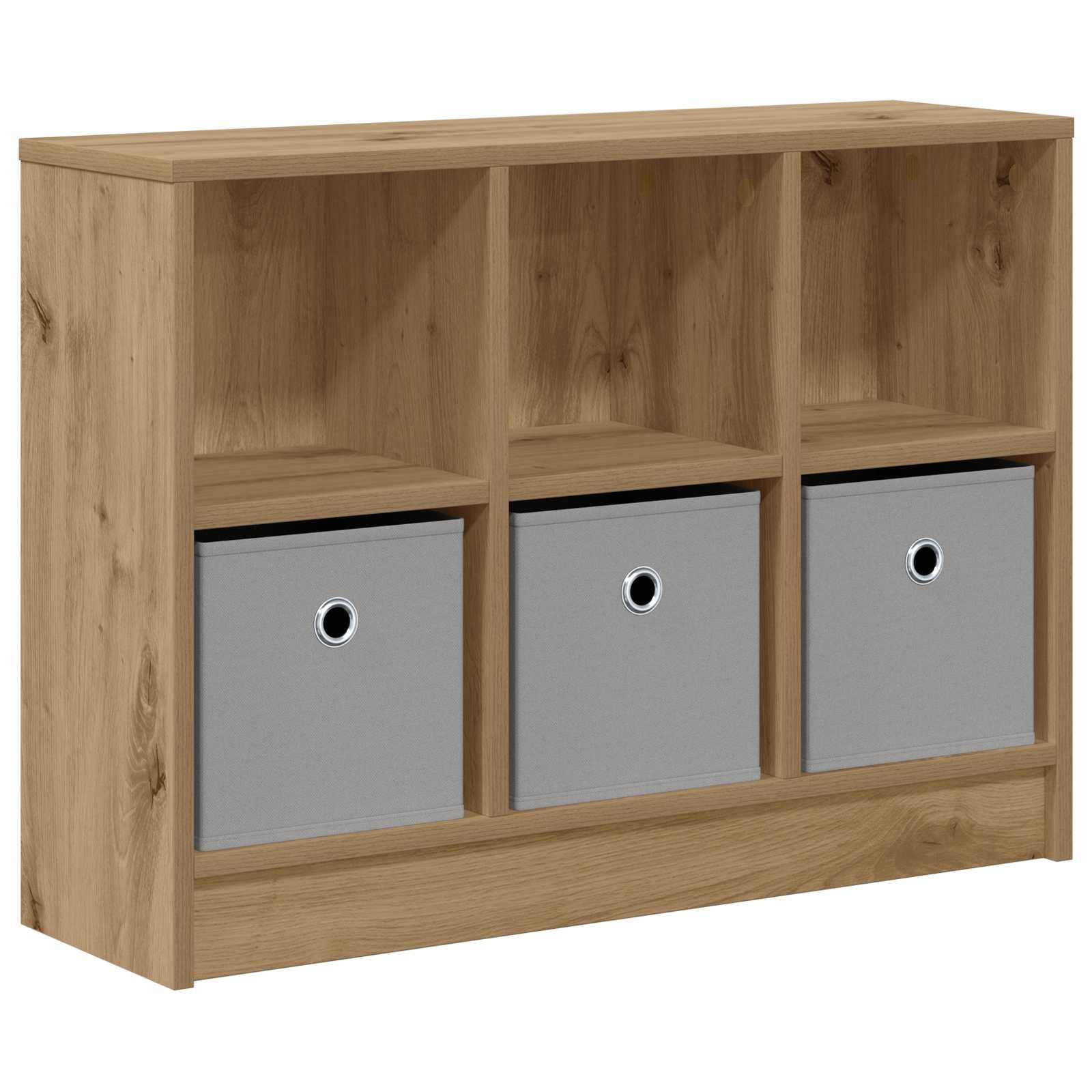 vidaXL Bufet Dąb rzemieślniczy 73,5 x 22,5 x 53,5 cm