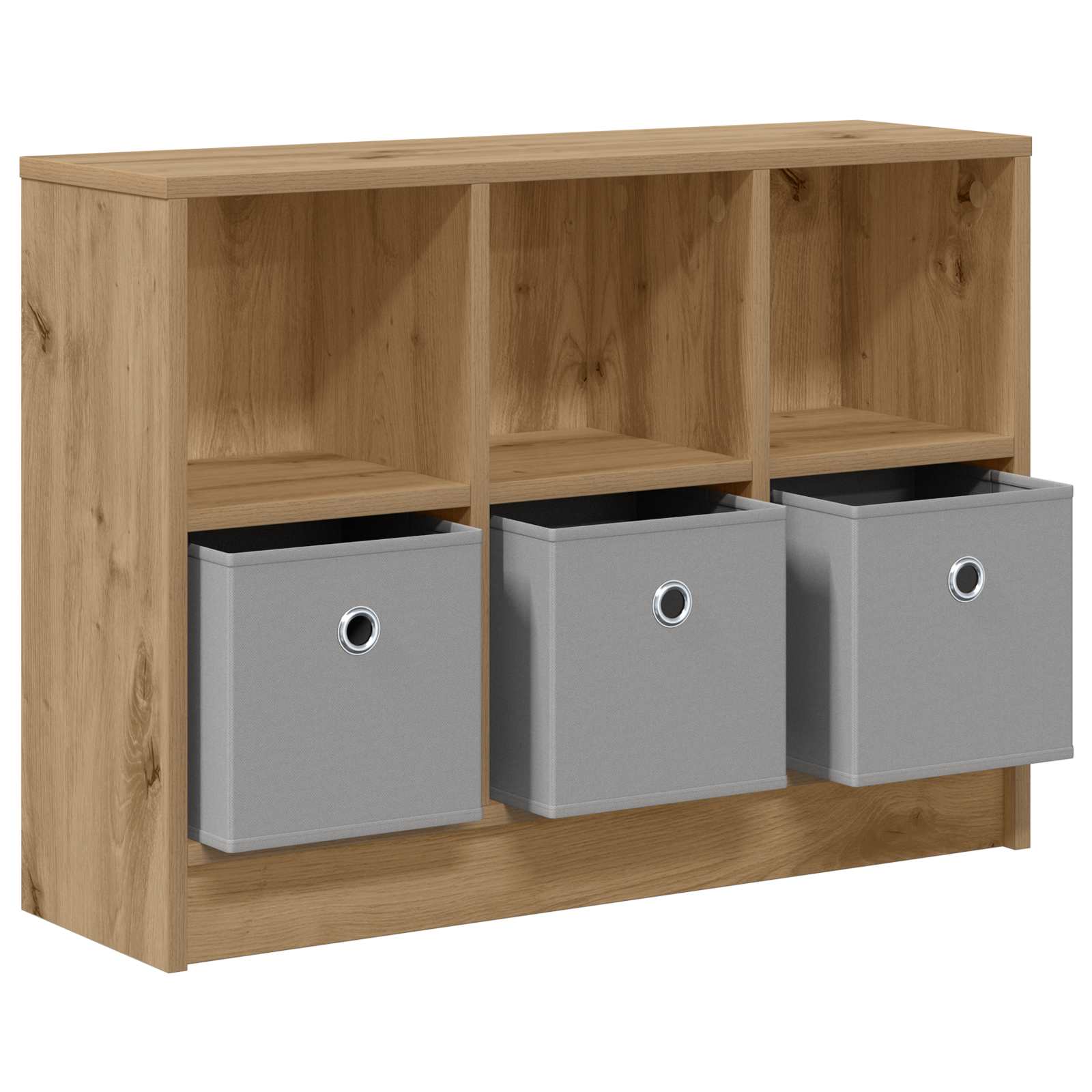 vidaXL Bufet Dąb rzemieślniczy 73,5 x 22,5 x 53,5 cm