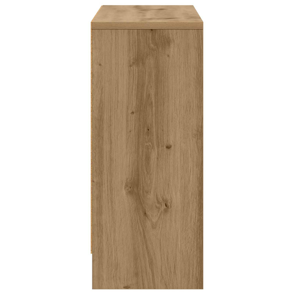 vidaXL Bufet Dąb rzemieślniczy 73,5 x 22,5 x 53,5 cm