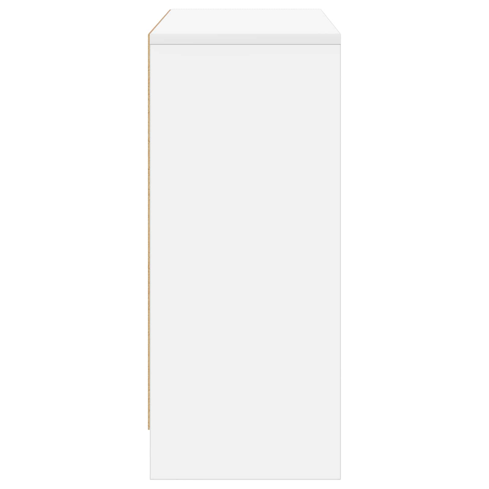 vidaXL Bufet z szufladą Biały 88,5 x 27,5 x 63,5 cm