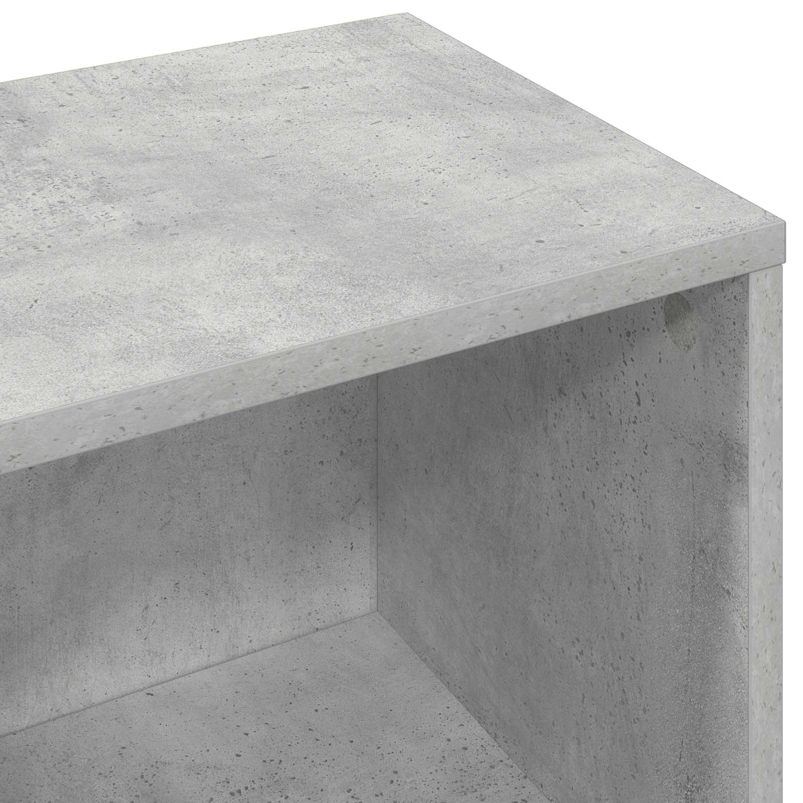 vidaXL Bufet z szufladą Betonowy szary 88,5 x 27,5 x 63,5 cm