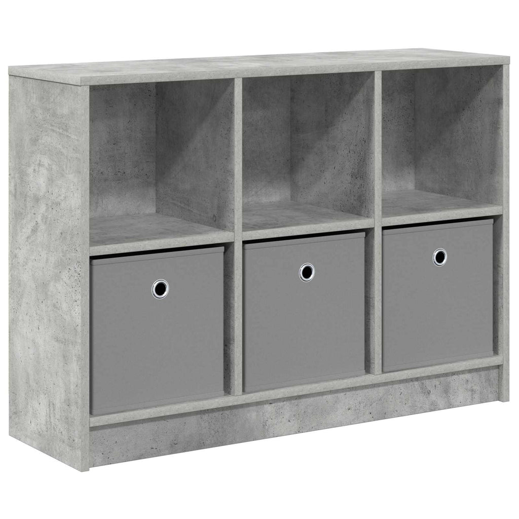vidaXL Bufet z szufladą Betonowy szary 88,5 x 27,5 x 63,5 cm