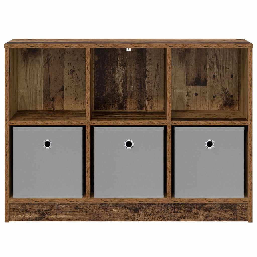 vidaXL Bufet z szufladą Stare drewno 88,5 x 27,5 x 63,5 cm