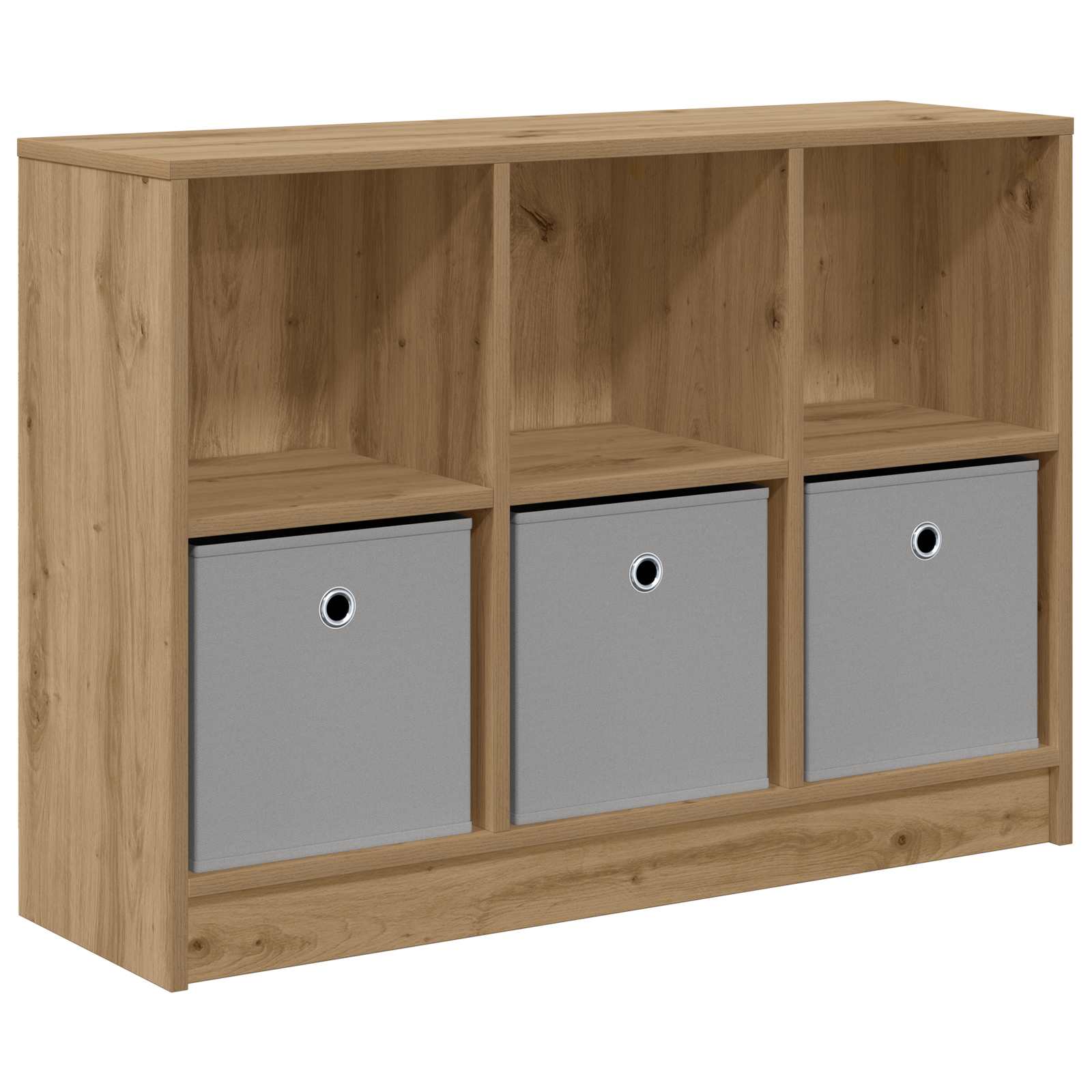 vidaXL Bufet Dąb rzemieślniczy 88,5 x 27,5 x 63,5 cm