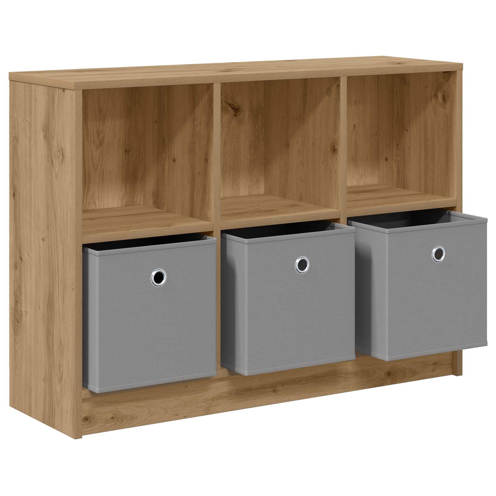 vidaXL Bufet Dąb rzemieślniczy 88,5 x 27,5 x 63,5 cm
