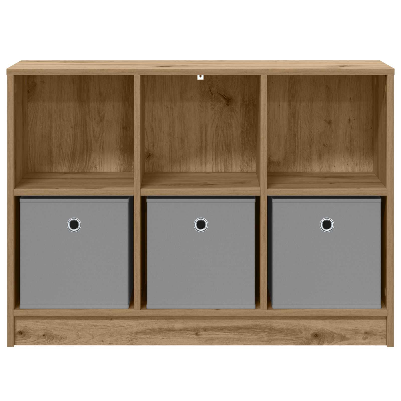 vidaXL Bufet Dąb rzemieślniczy 88,5 x 27,5 x 63,5 cm
