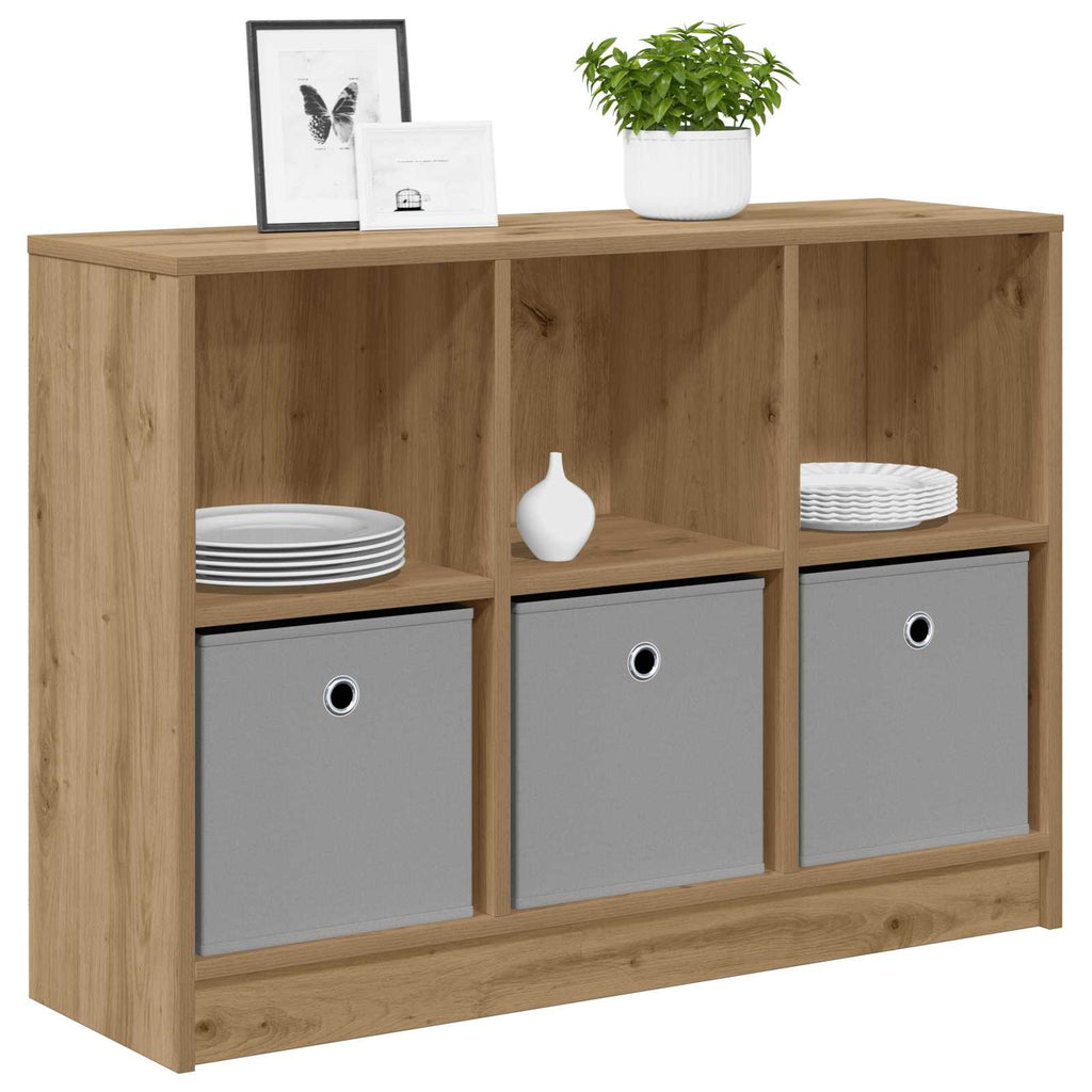 vidaXL Bufet Dąb rzemieślniczy 88,5 x 27,5 x 63,5 cm