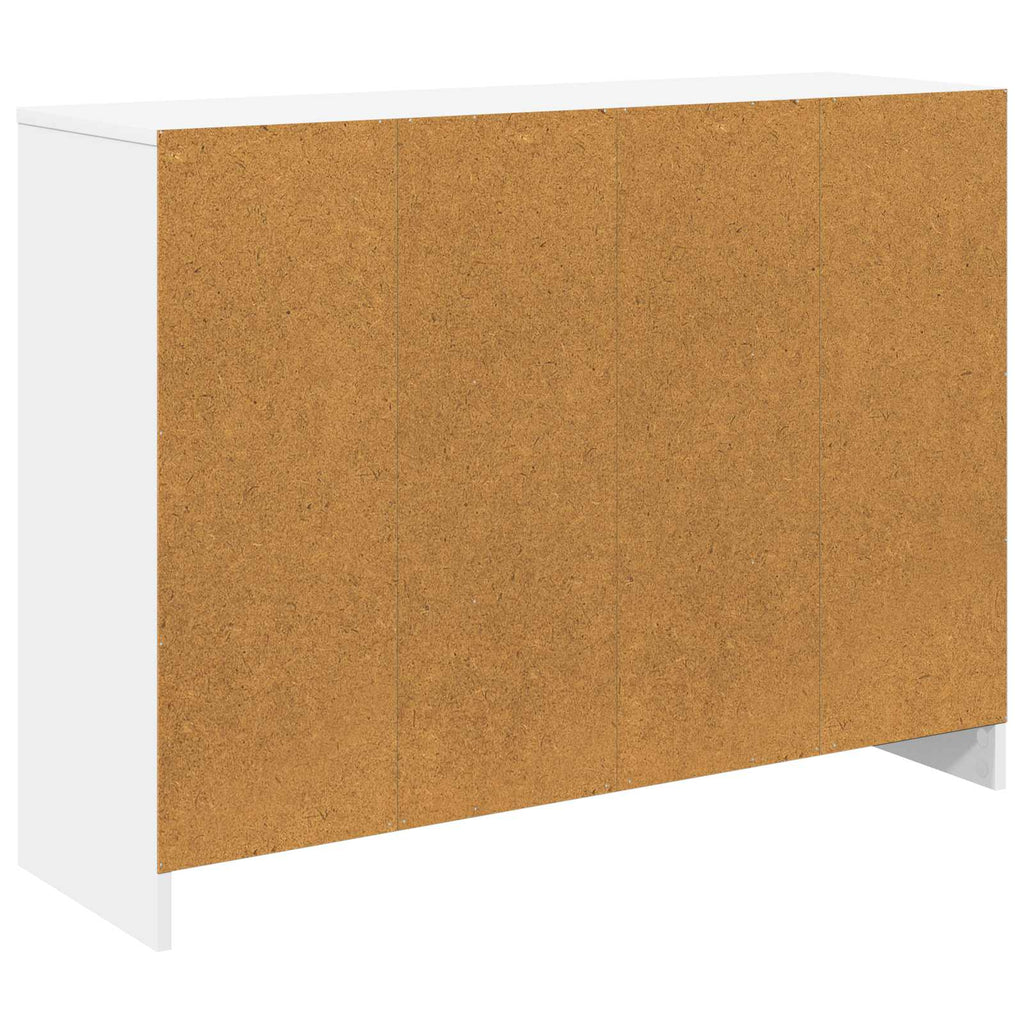 vidaXL Bufet z szufladą Biały 102 x 32 x 73,5 cm
