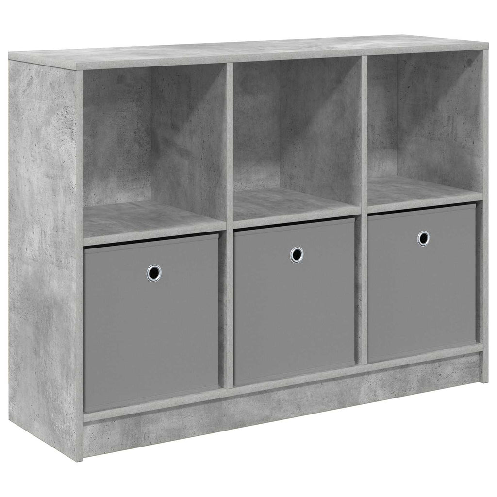 vidaXL Bufet z szufladą Betonowy szary 102 x 32 x 73,5 cm